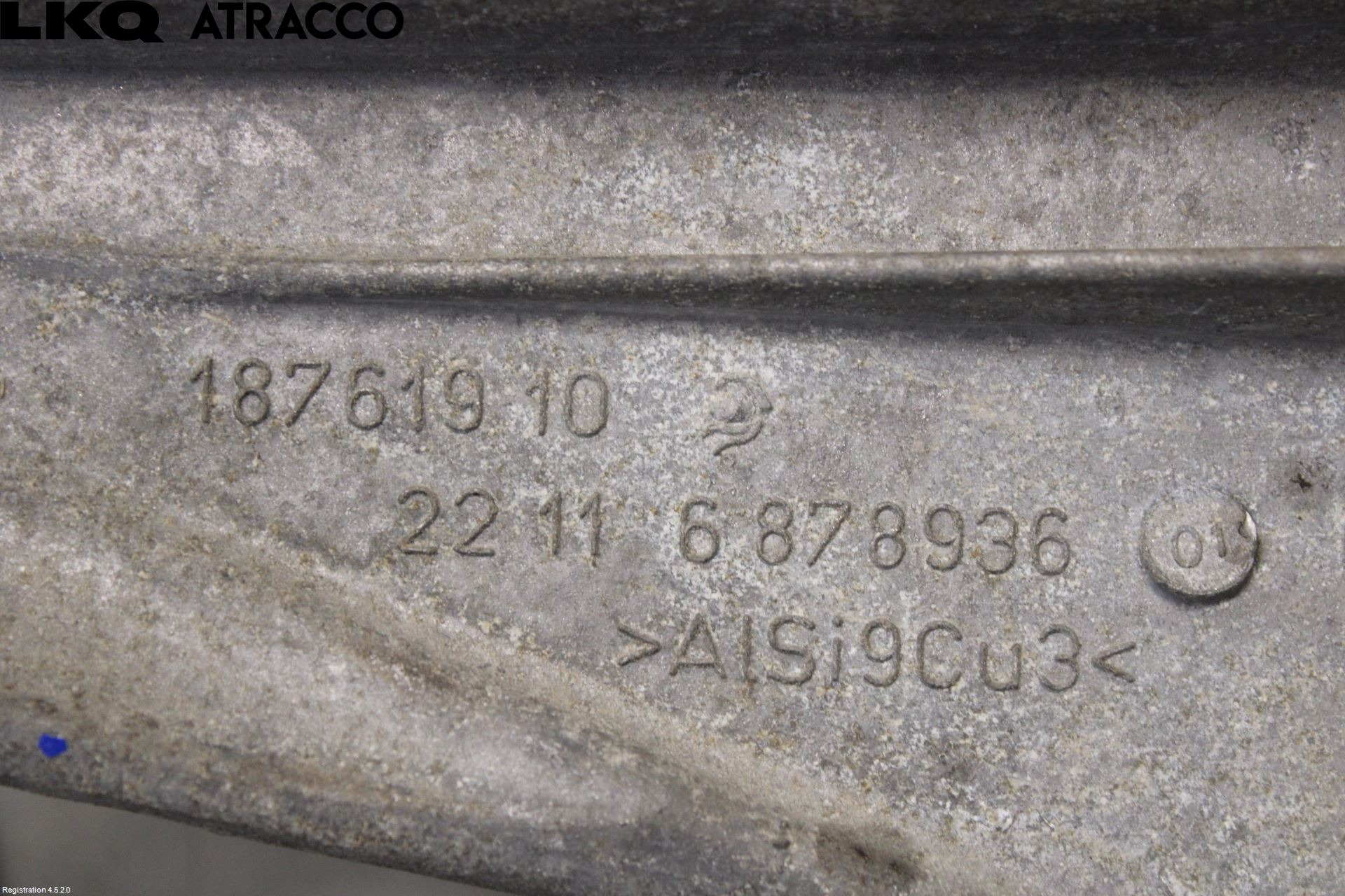 BMW i3 I01 13-22 Gearkasse Feste Stål-Alu