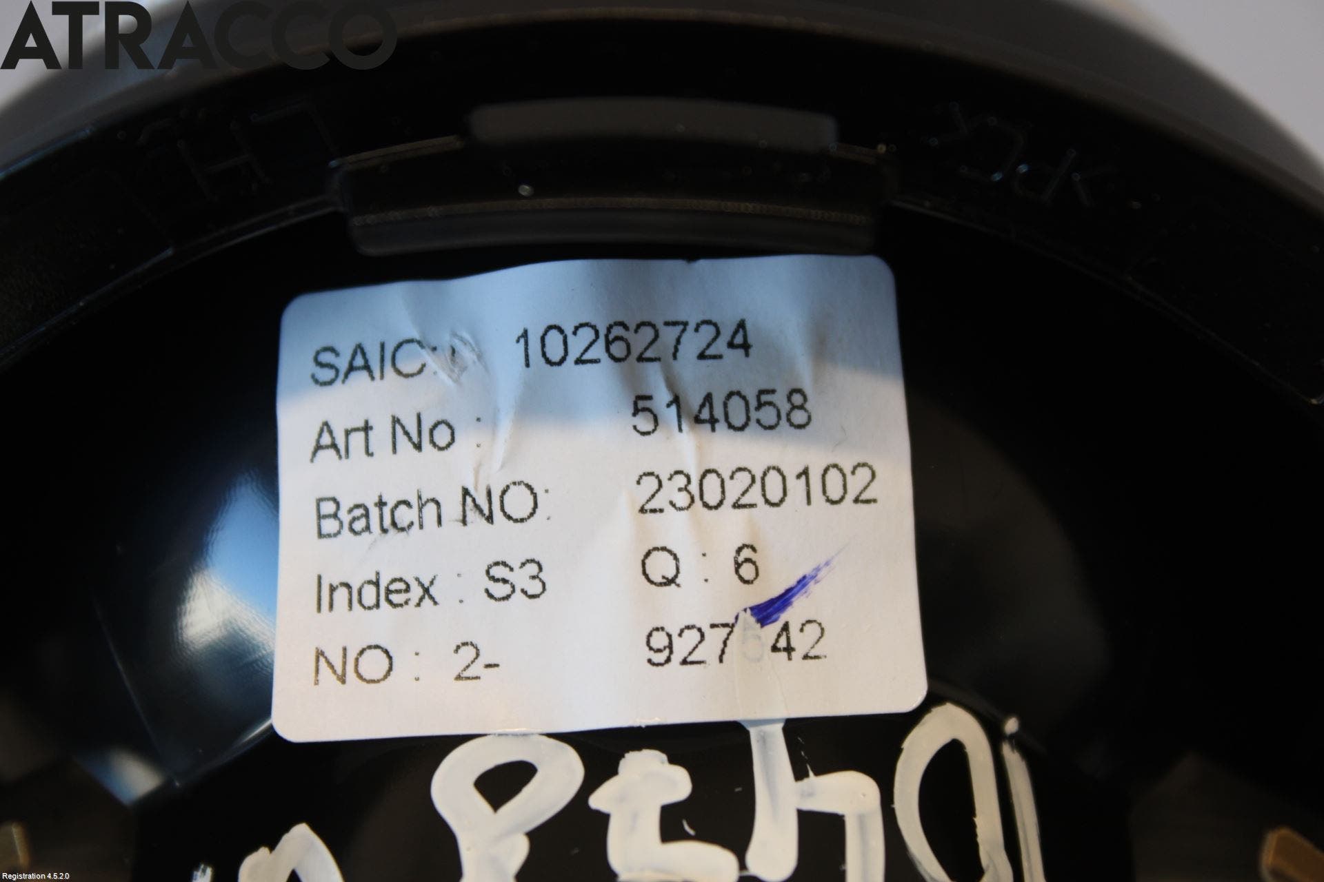 MG ZS EV 20- Dashbord Kanal - Dyse