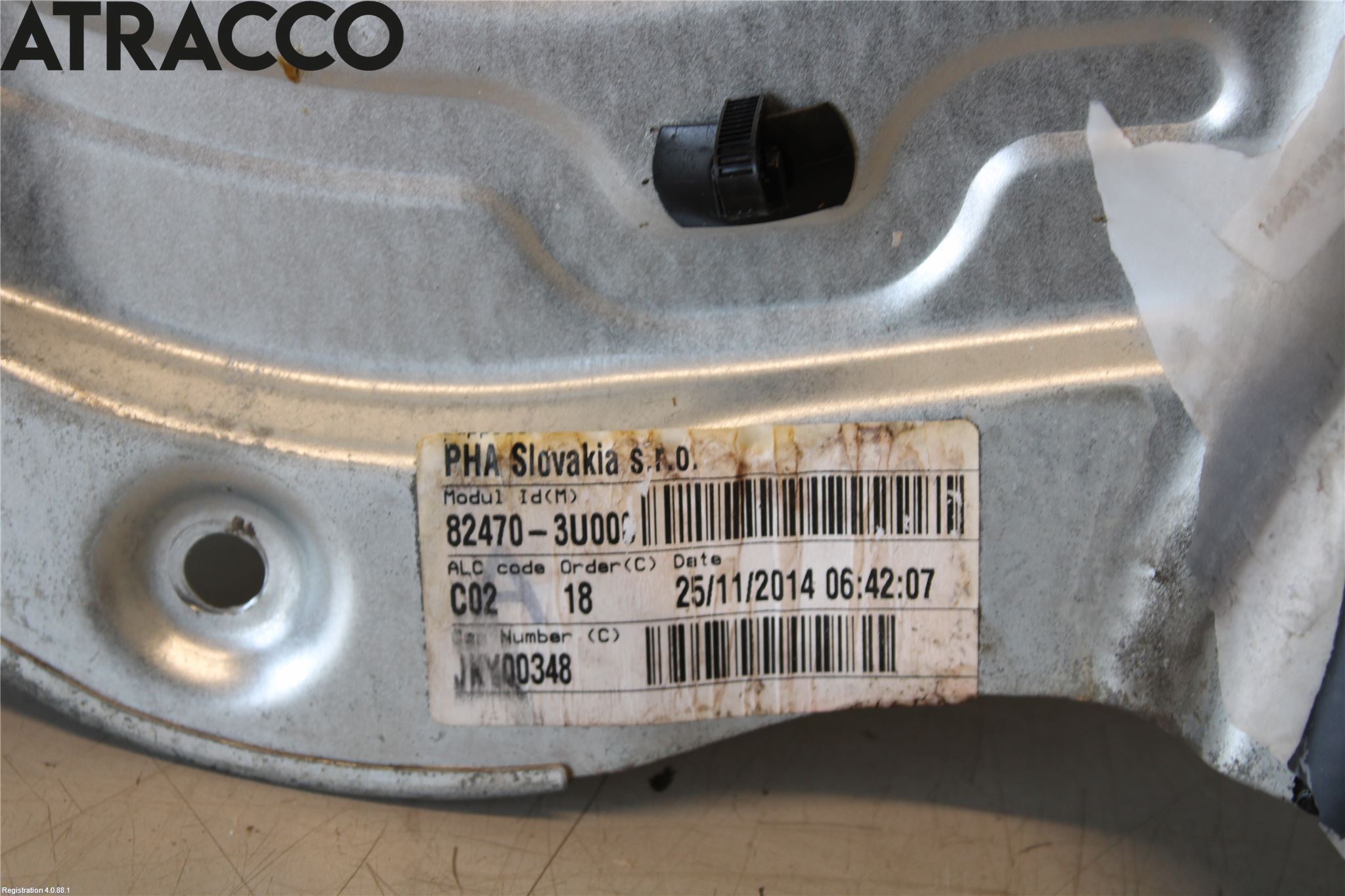 Kia SPORTAGE (SL) 11-15 Vindusheis