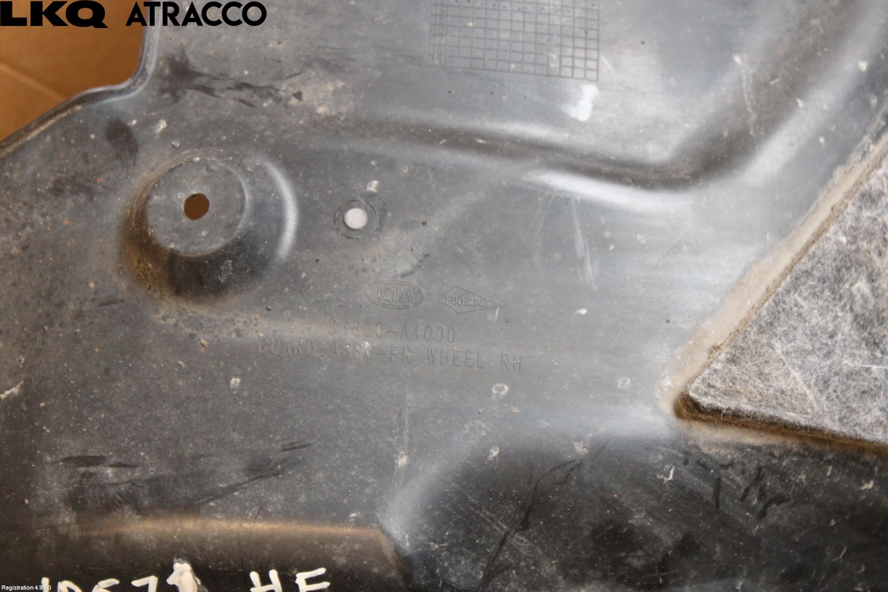 Kia CARENS III 13-19 Skjerm Indre