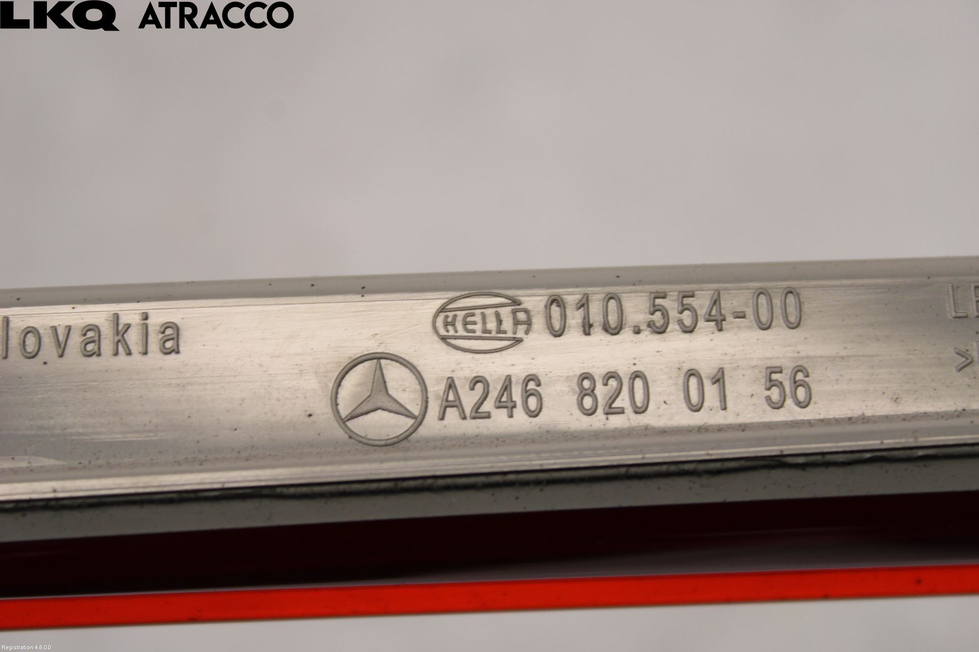 Mercedes-Benz MB B-KLASS (W246/W242) 12-19 Bremselys Bakrute