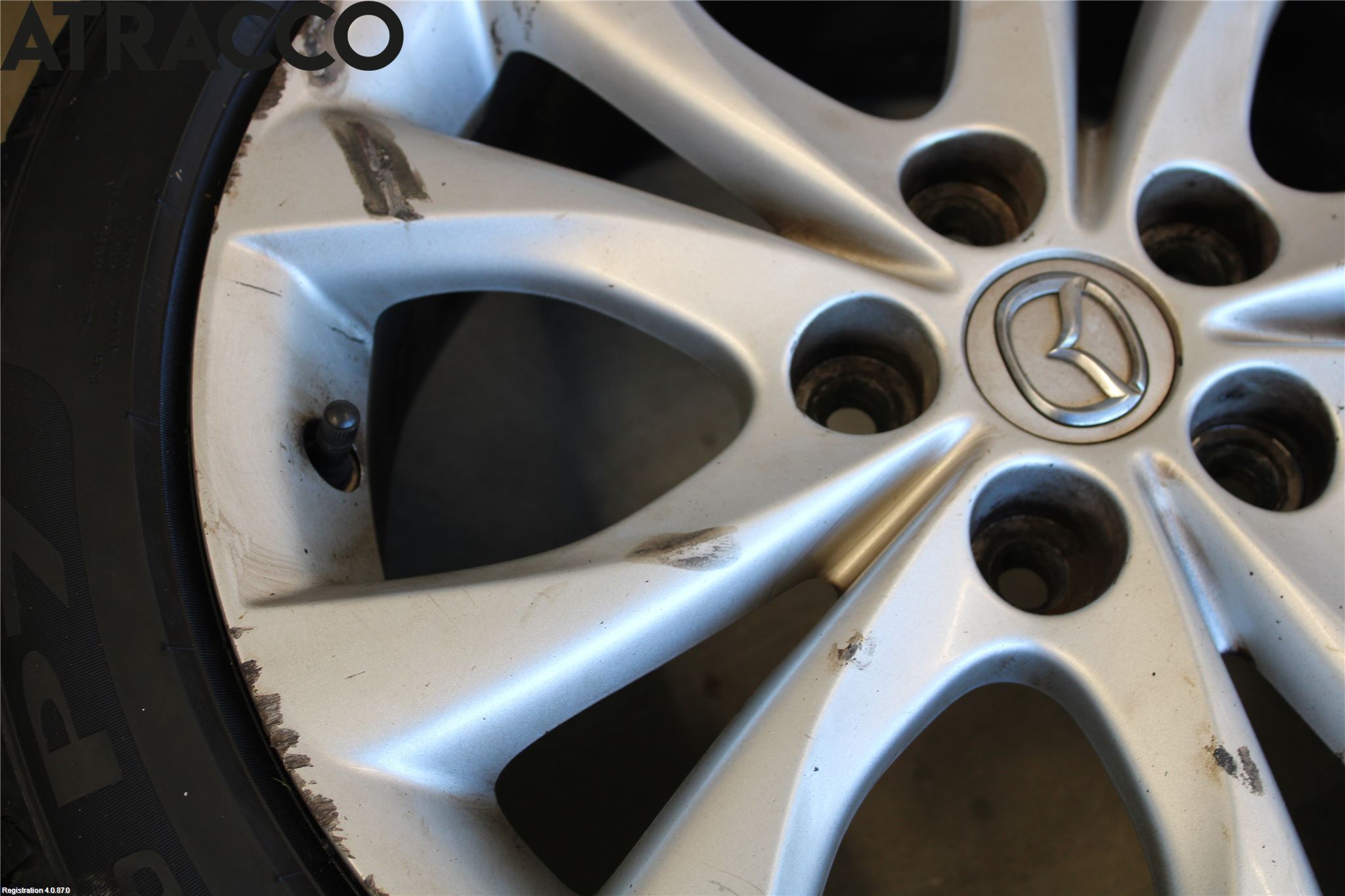 Mazda 5 05-10 Dekk Sommer På Alu Felg 4Stk