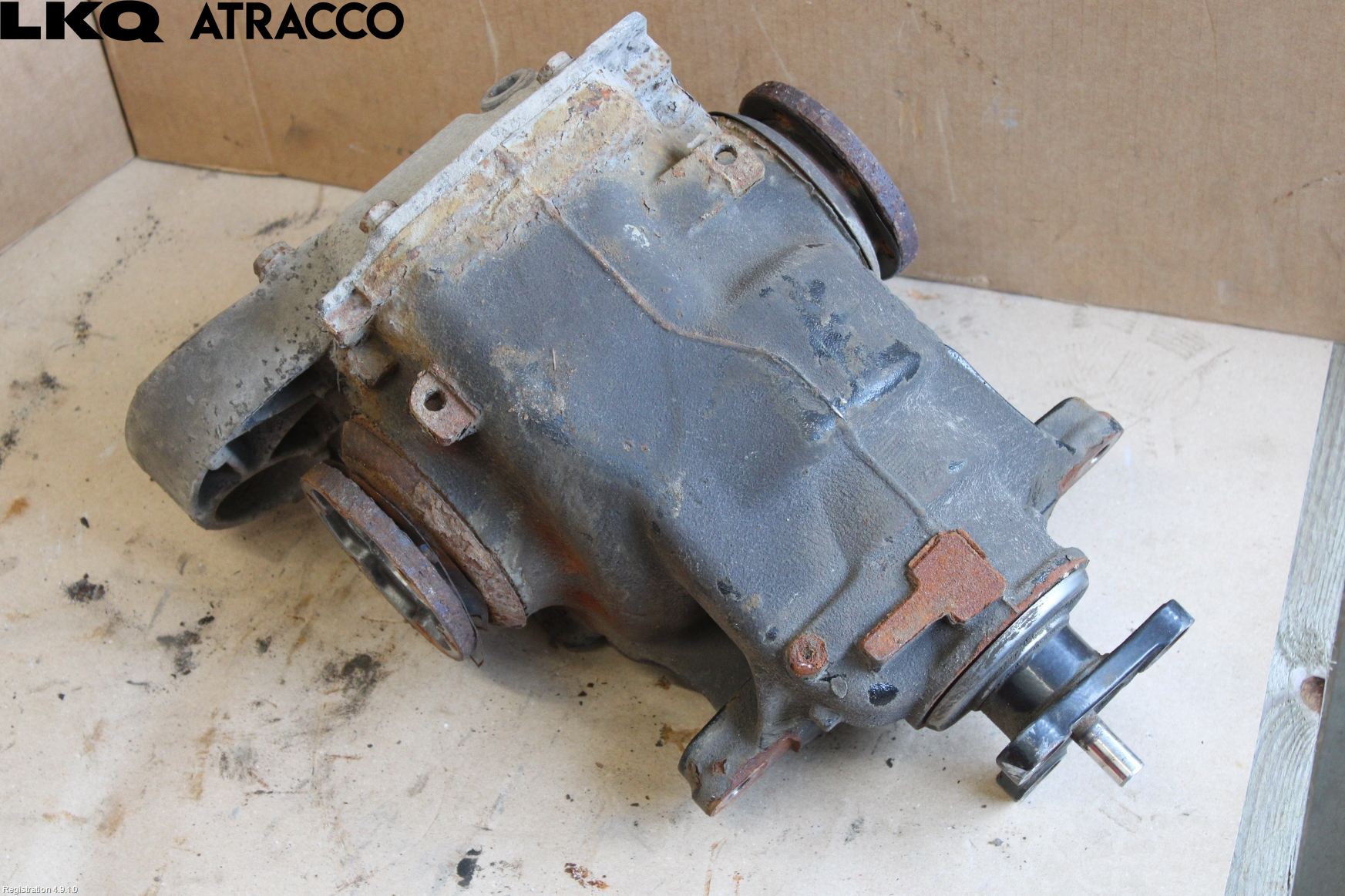 BMW X1 E84 10-15 Bakaksel Kardang Bak -Diff