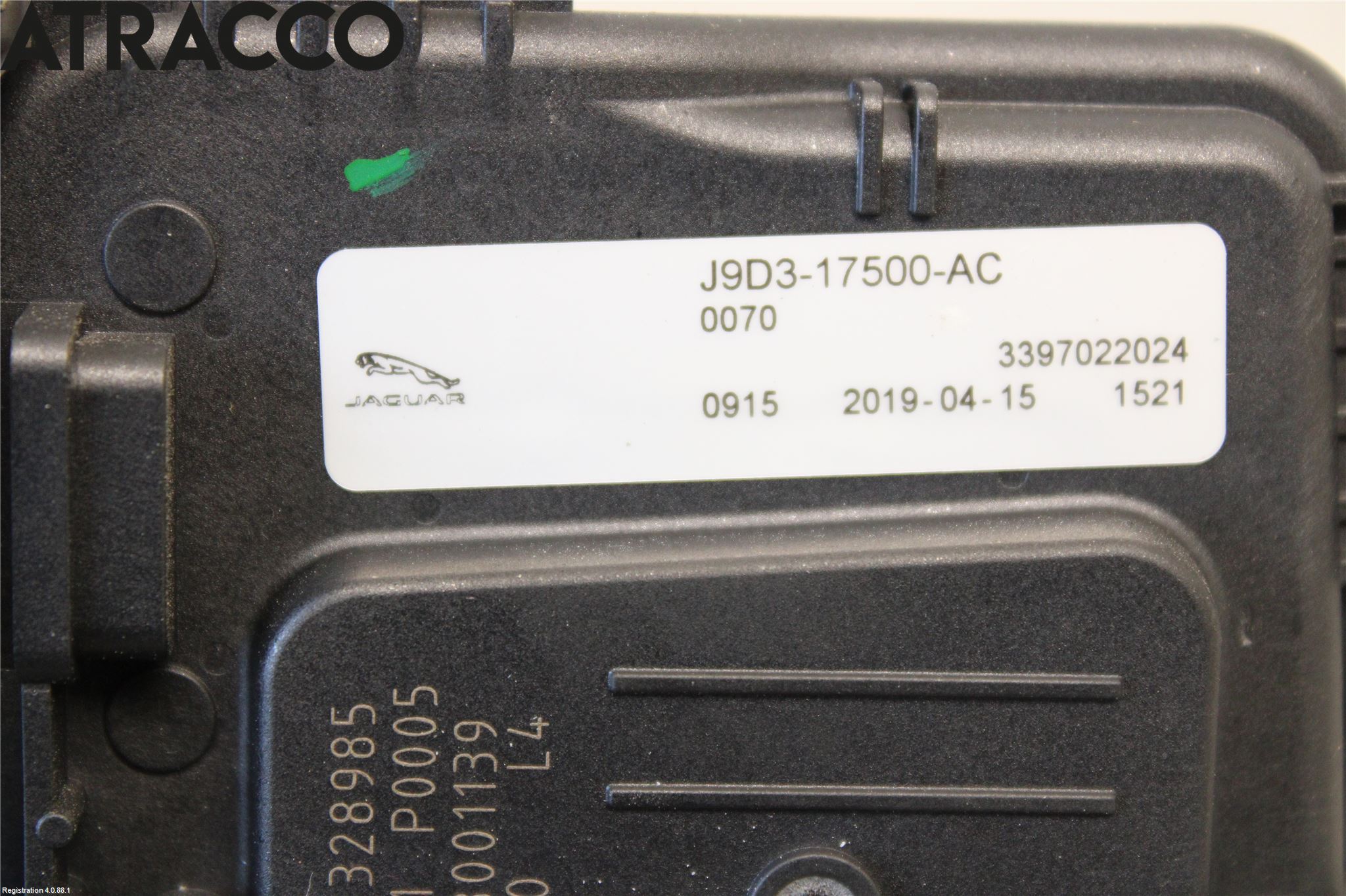 Jaguar I-PACE 18- Viskermotor Frontrute