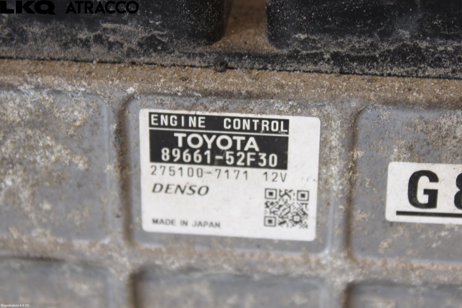 Toyota YARIS XP90 06-11 Styreenhet Innsprøytning