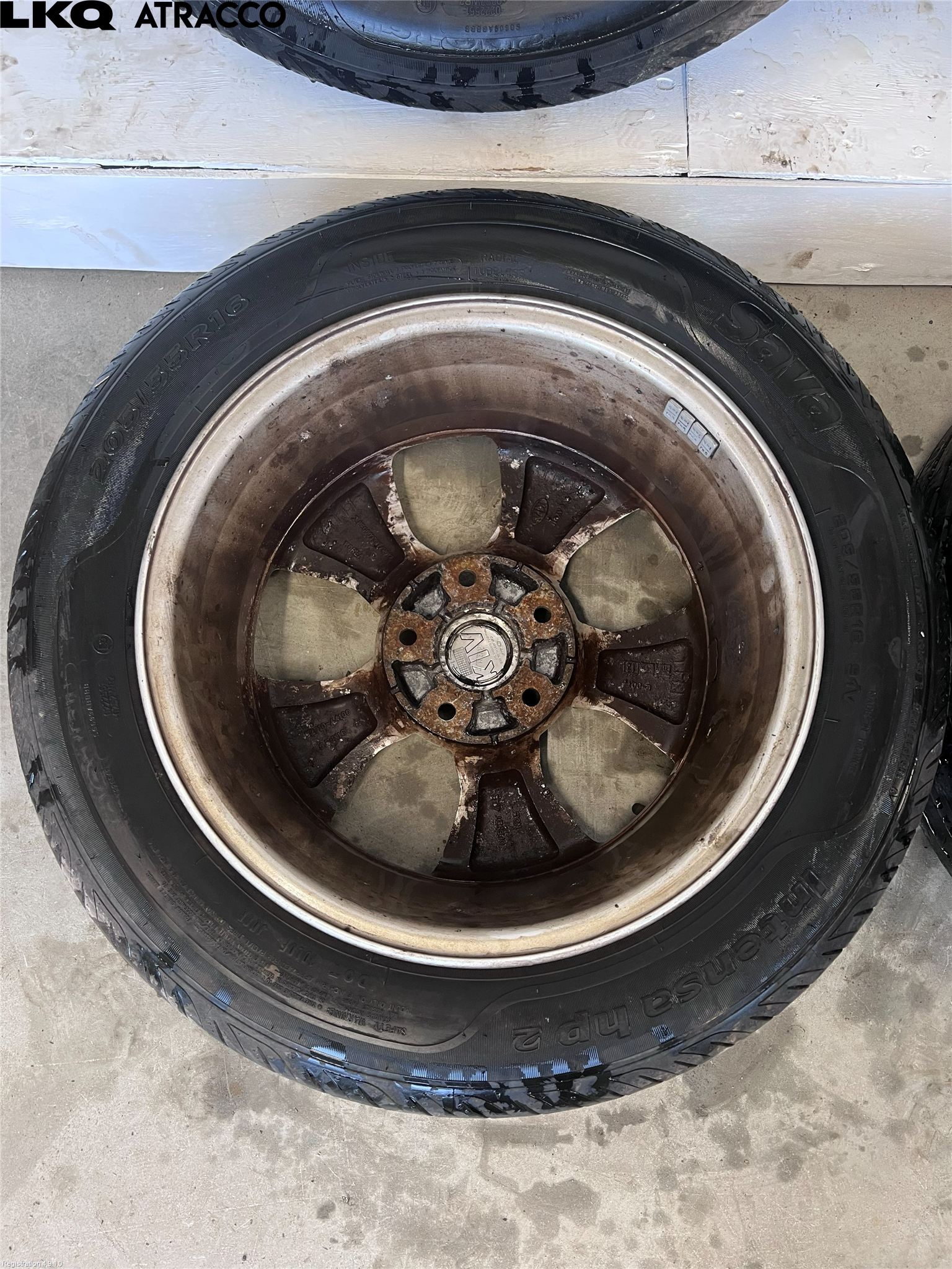 Kia CARENS III 13-19 Dekk Vinter På Alu Felg 4Stk