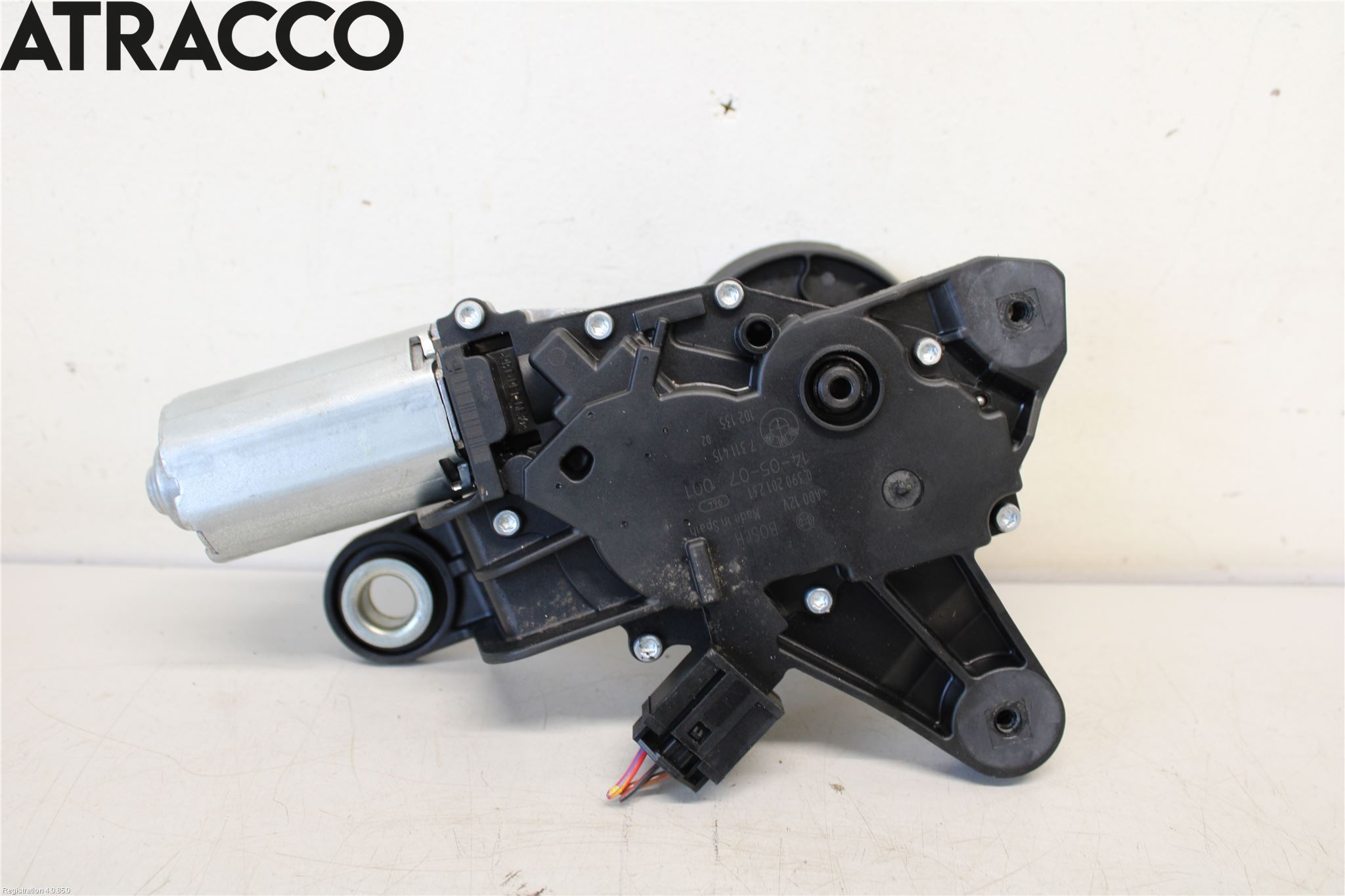 BMW 5 F10/F11/F18 09-17 Viskermotor Bakluke