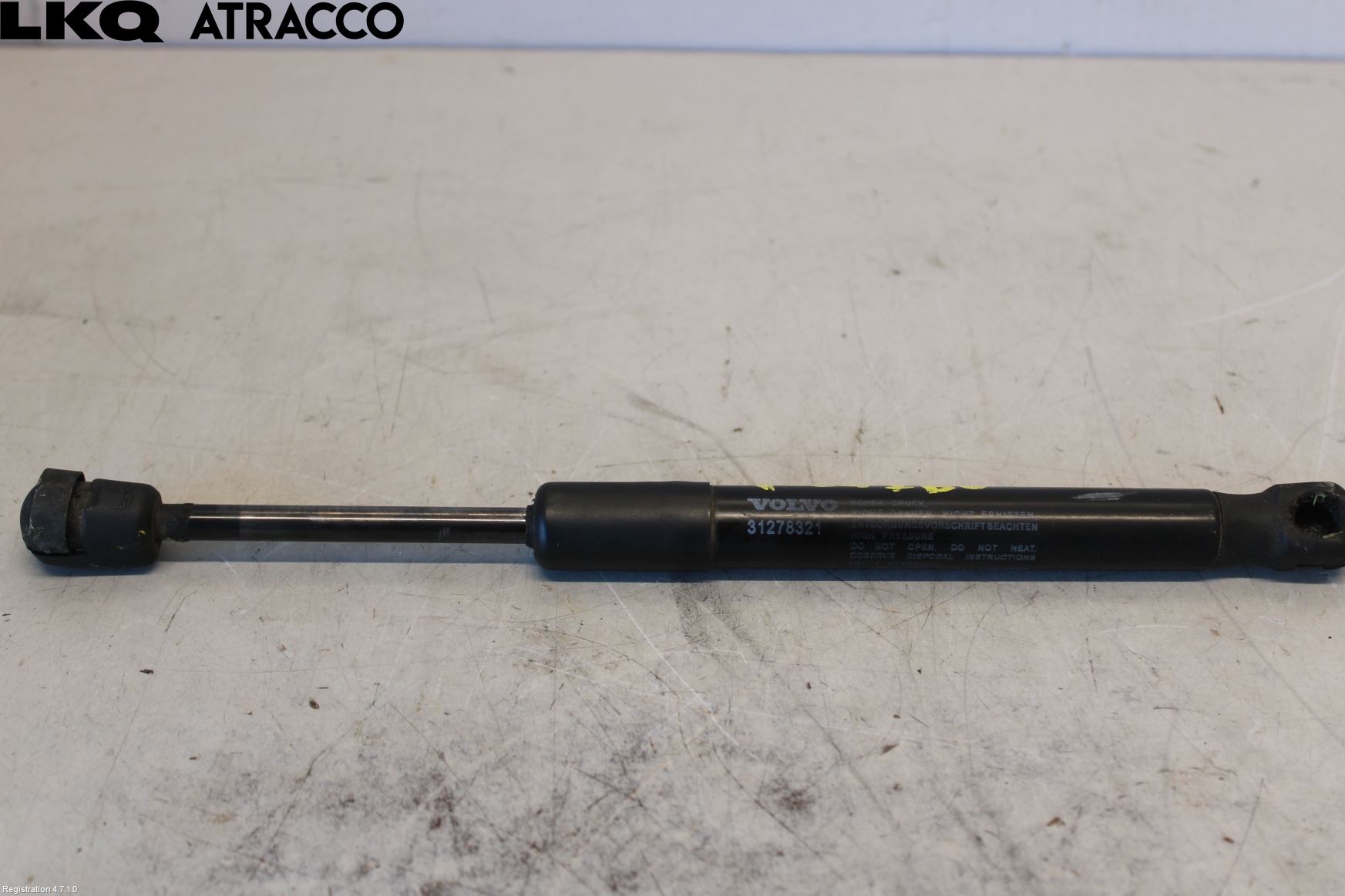 Volvo S60 05-10 Bakluke Demper-Gassfjær