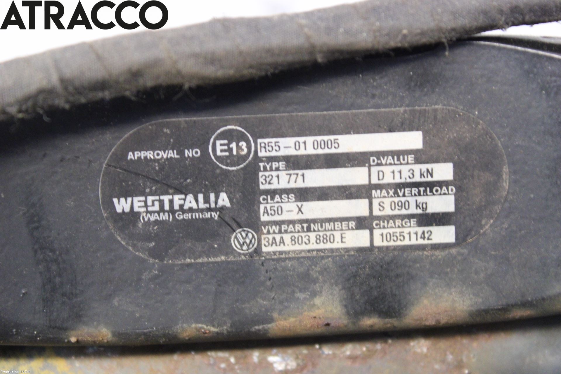 Volkswagen VW PASSAT 11-14 Tilhengerfeste