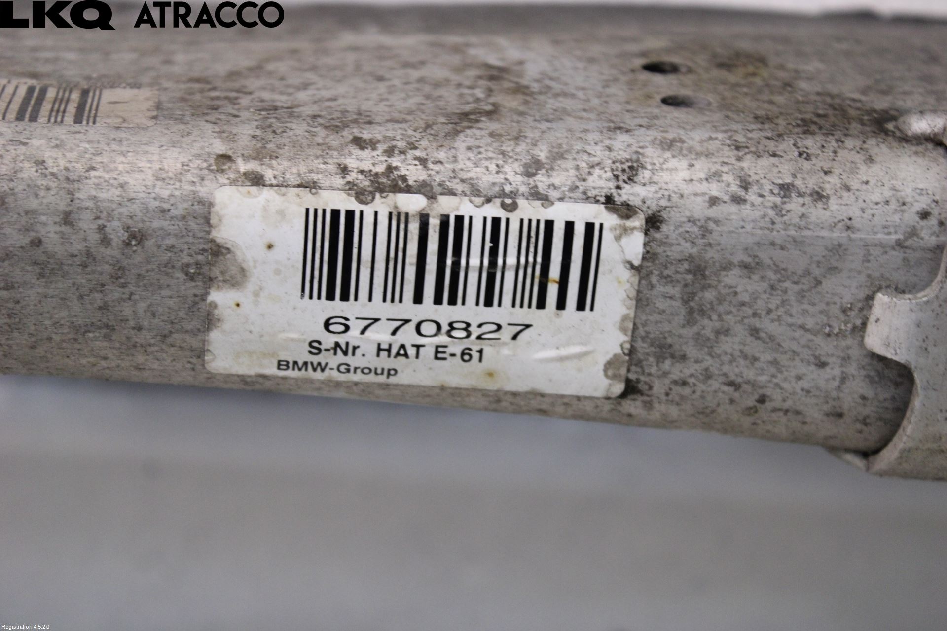 BMW 5 E60/61 Sed/Tou 02-10 Bakaksel Feste Travers-Ramme