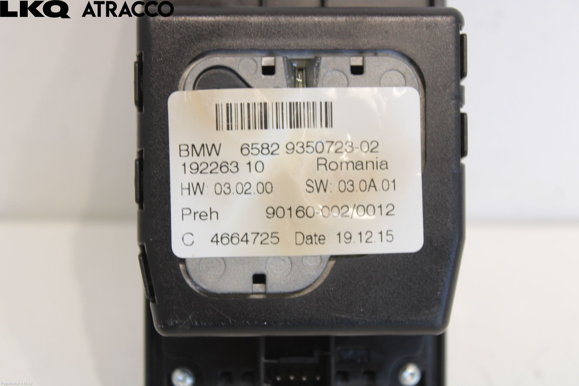 BMW i3 I01 13-22 Bryter Multifunksjon