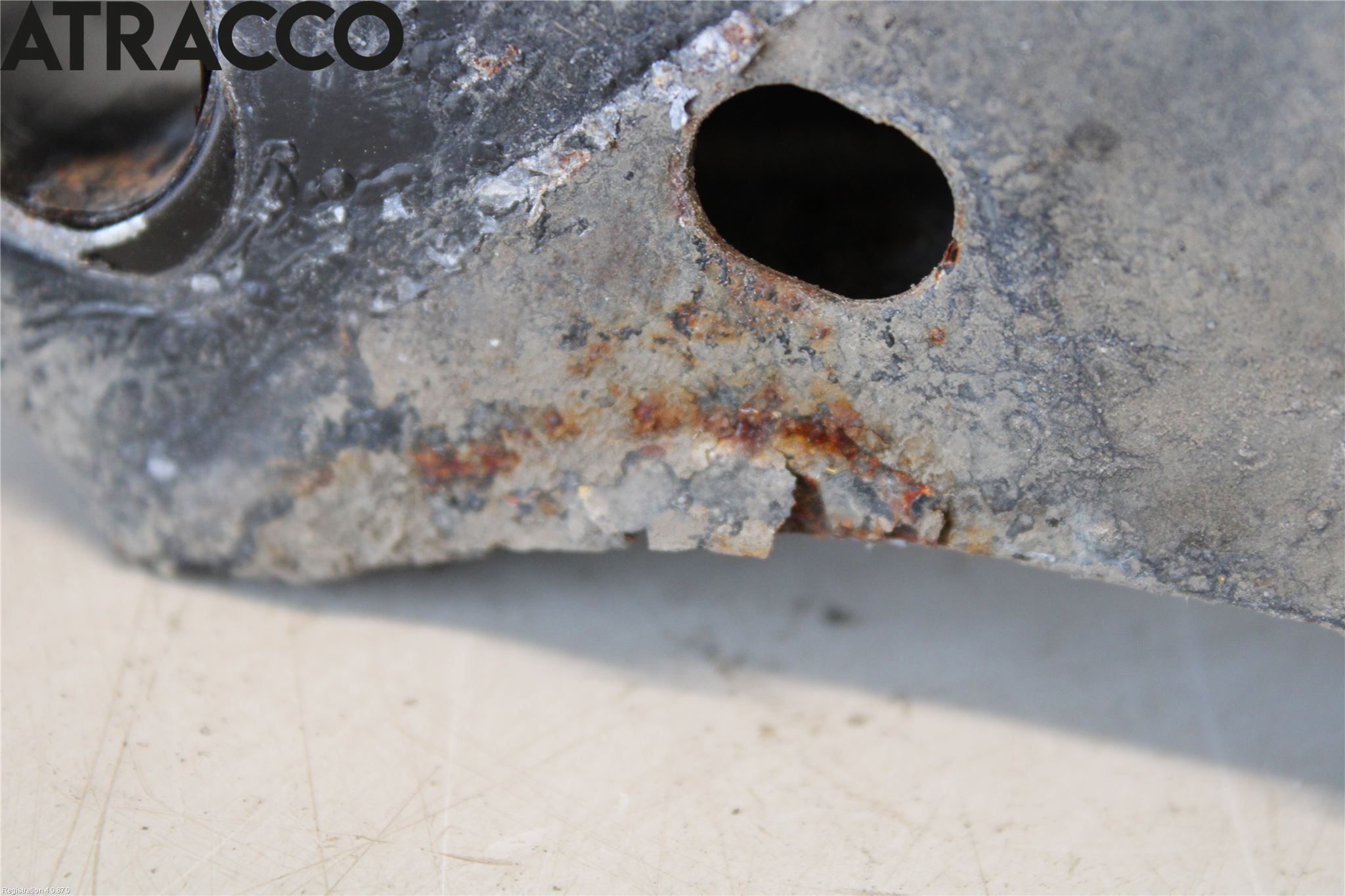 Fiat 500 07- Støtfanger Foran Feste