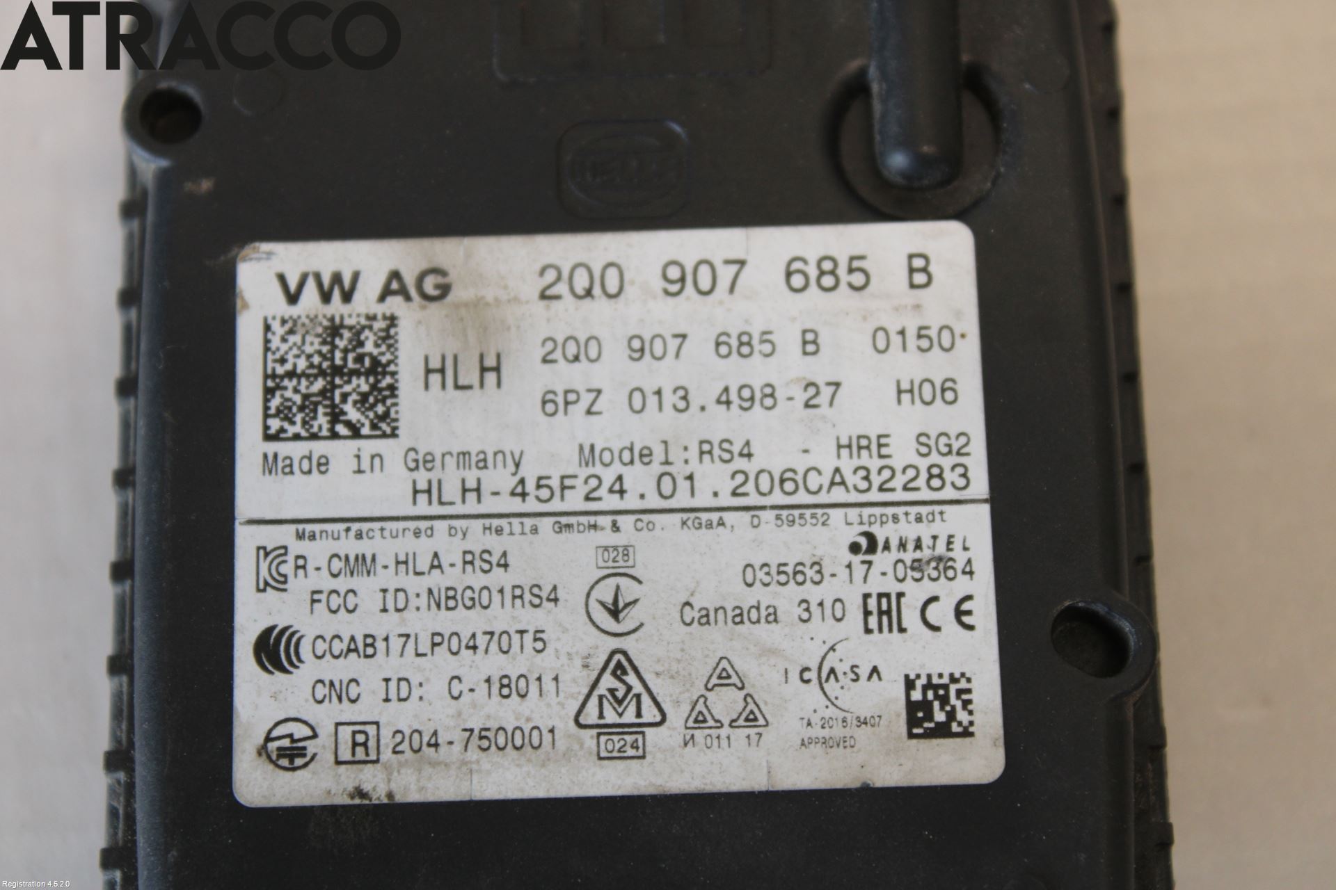 Skoda SUPERB 16-24 Sensor Kollisjonsbeskyttelse
