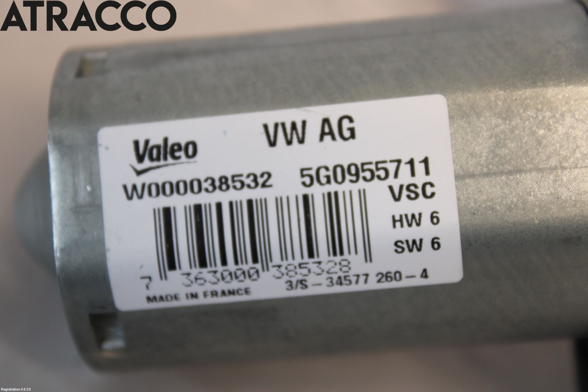 Volkswagen VW PASSAT 15-19 Viskermotor Bakluke