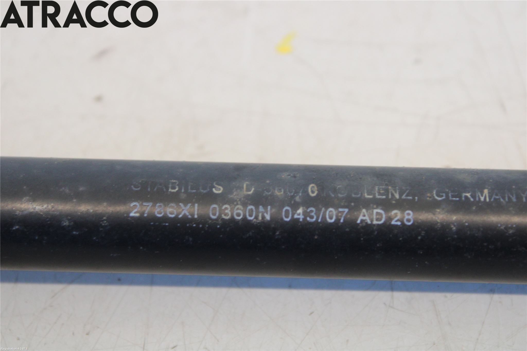 Volvo C30 07-10 Bakluke Demper-Gassfjær