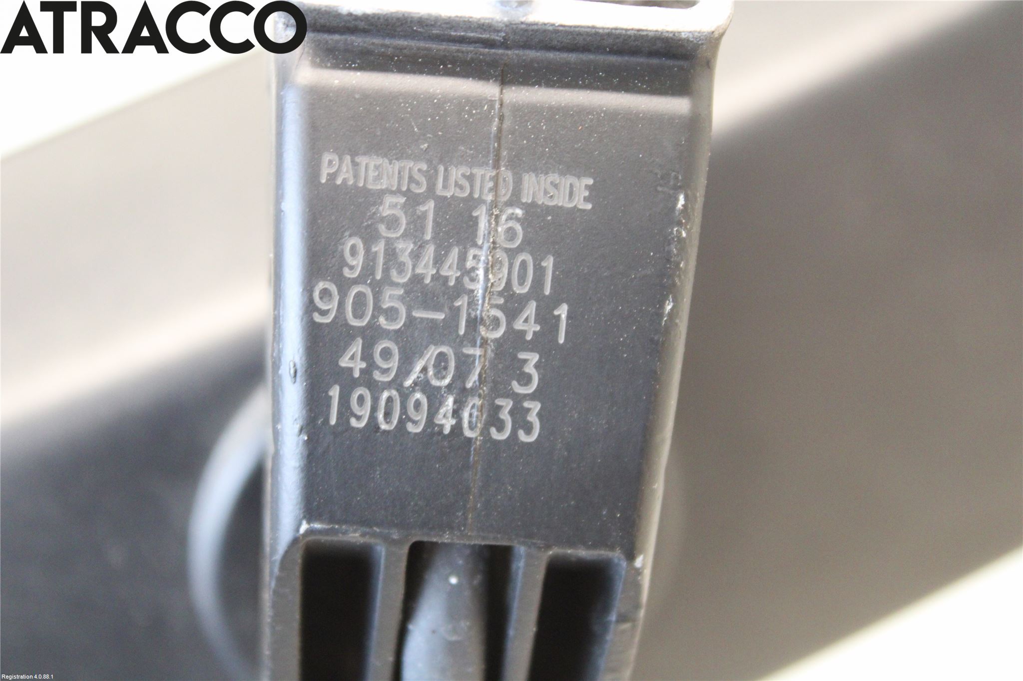 BMW X3 E83     03-10 Speil Innvendig El