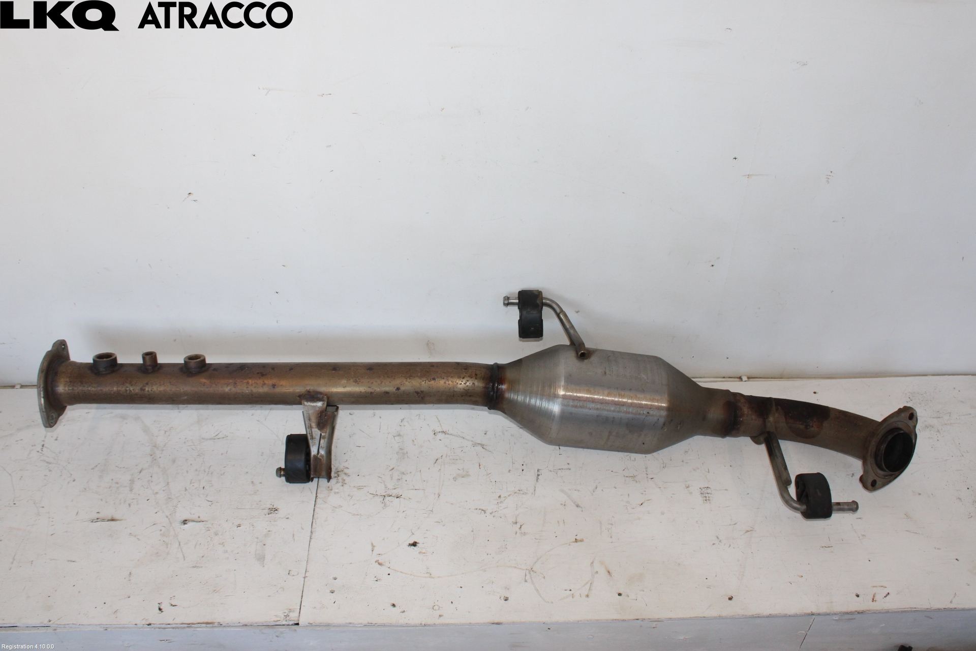 Toyota LANDCRUISER J150 10-23 Eksos Bakre Potte