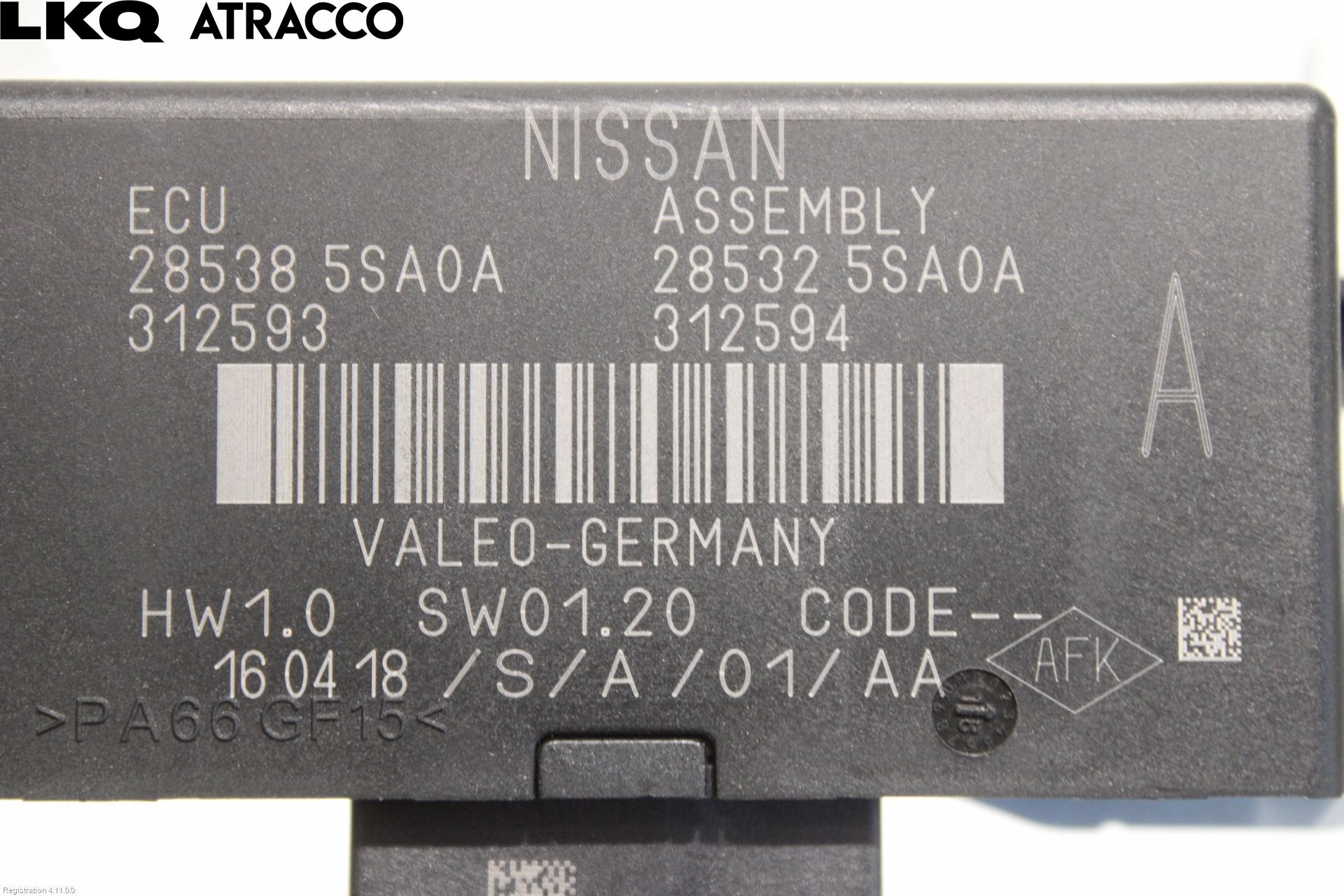 Nissan LEAF 18- Styreenhet Øvrig