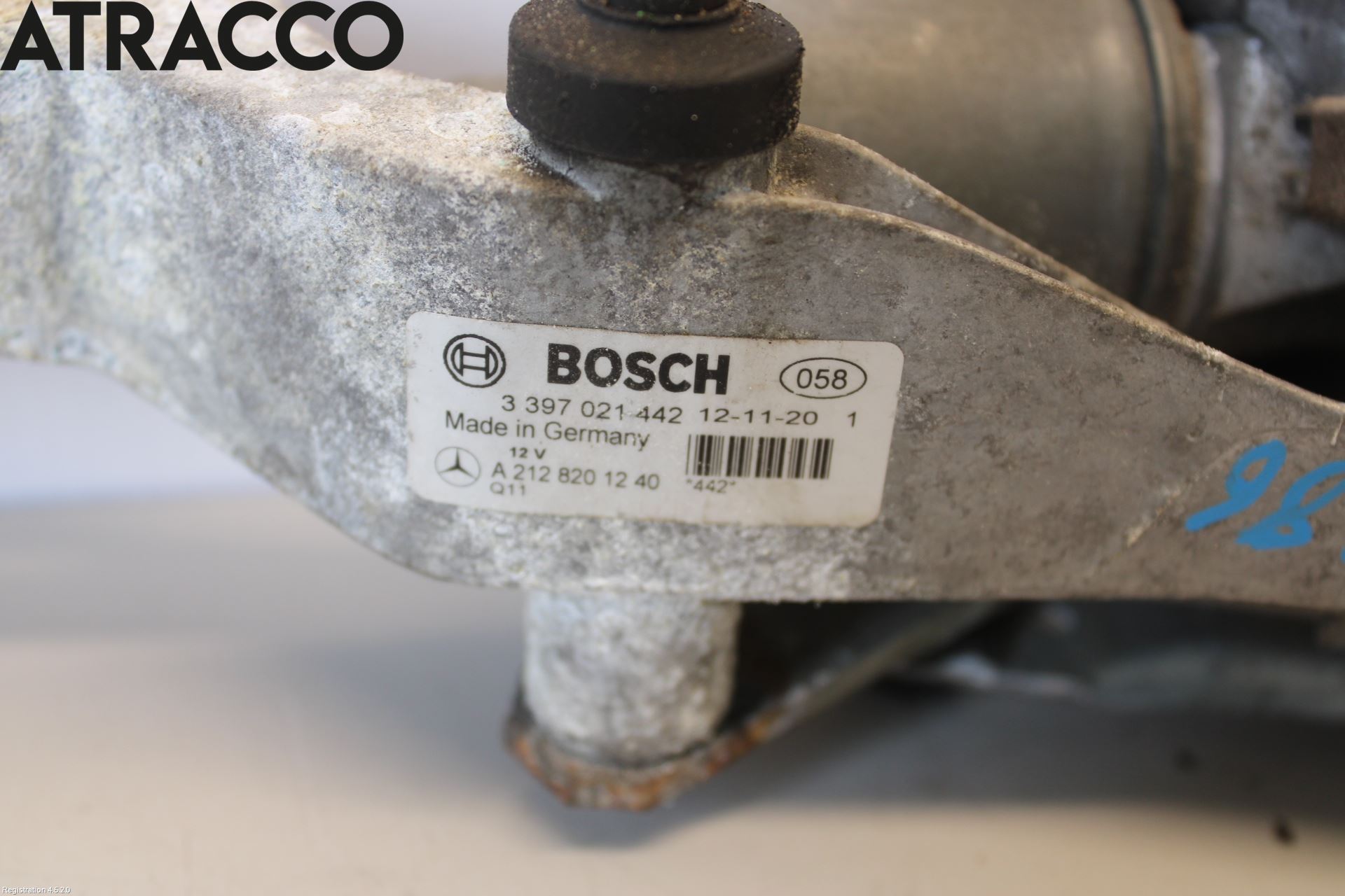 Mercedes-Benz MB E-KLASS (W212) 09-16 Viskermotor Frontrute