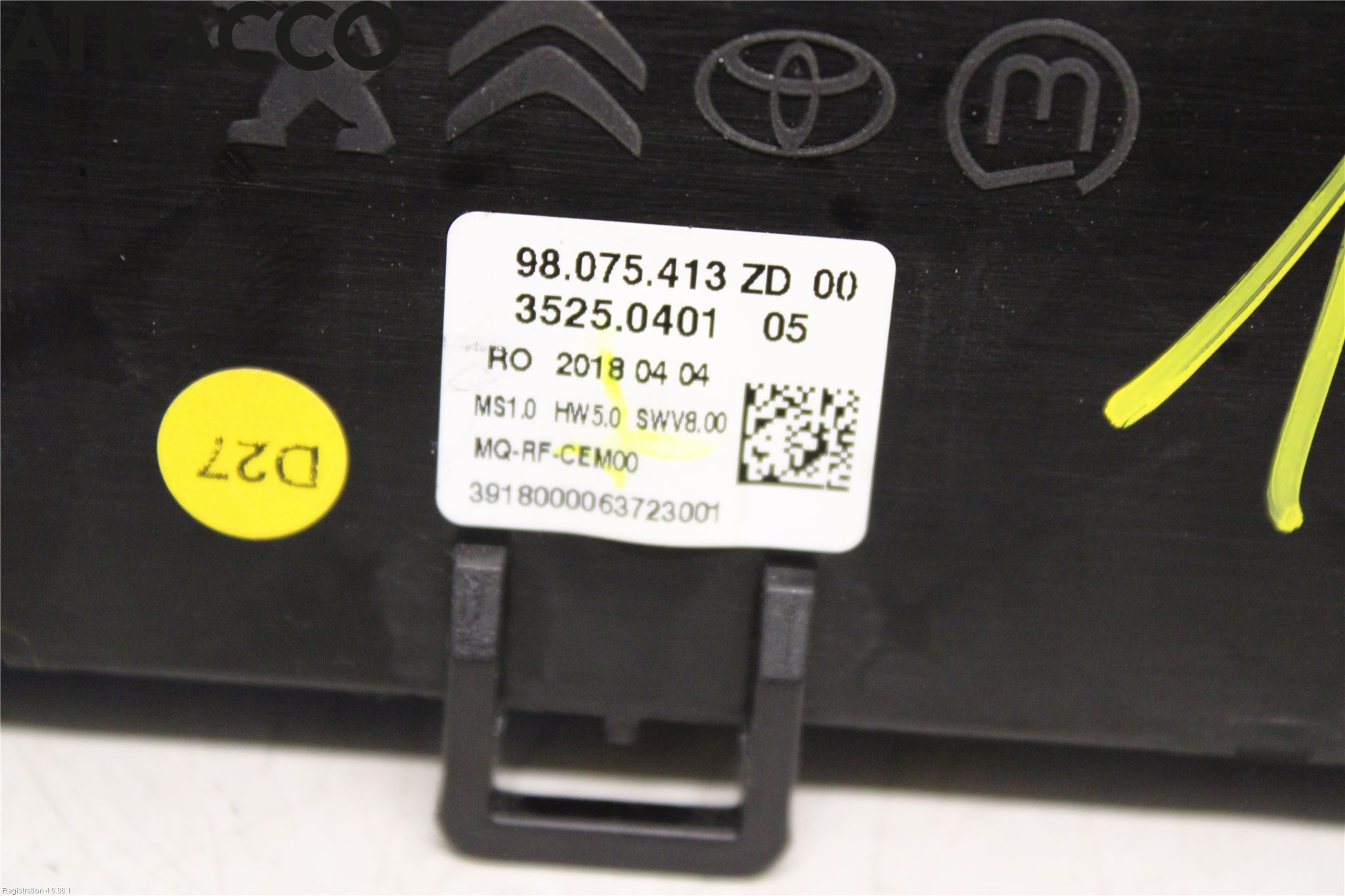 Peugeot EXPERT/E-EXPERT 17- Varme Ac Betjening-Display