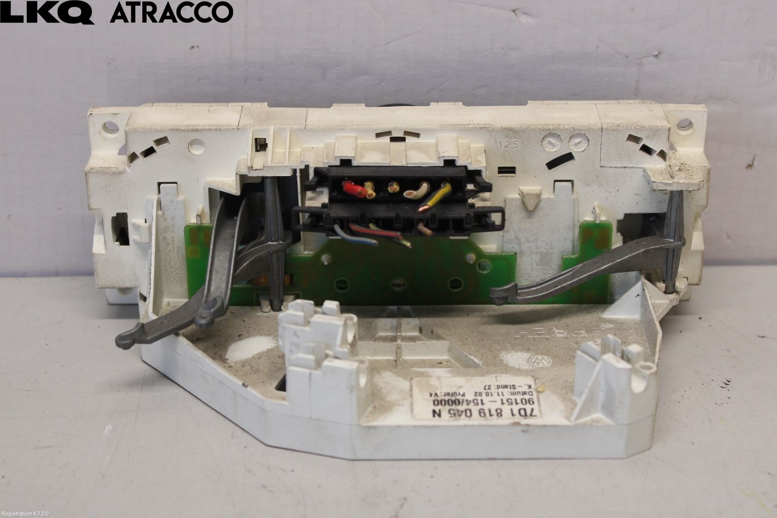 Volkswagen VW TRANSP/CARAVELLE (T4) 91-03 Varme Ac Betjening-Display