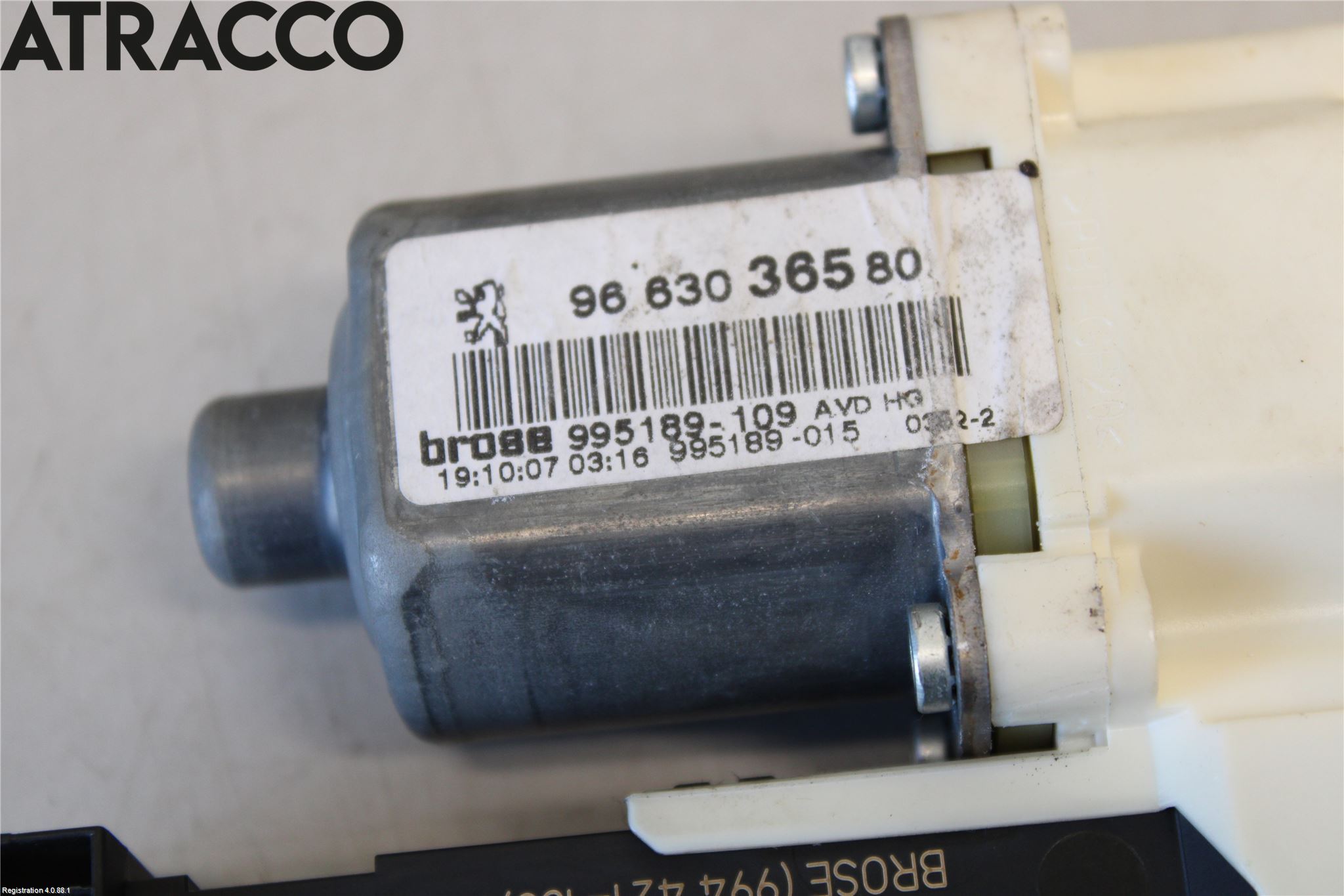 Peugeot 407 Vindusheismotor