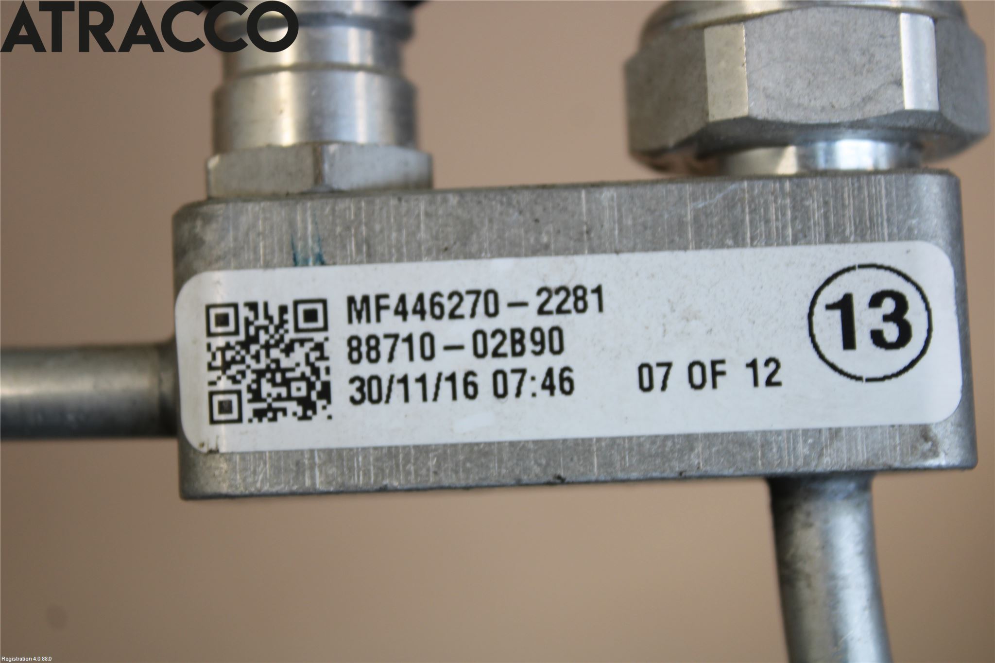 Toyota AURIS 13-19 Varme Ac Slange - Rør