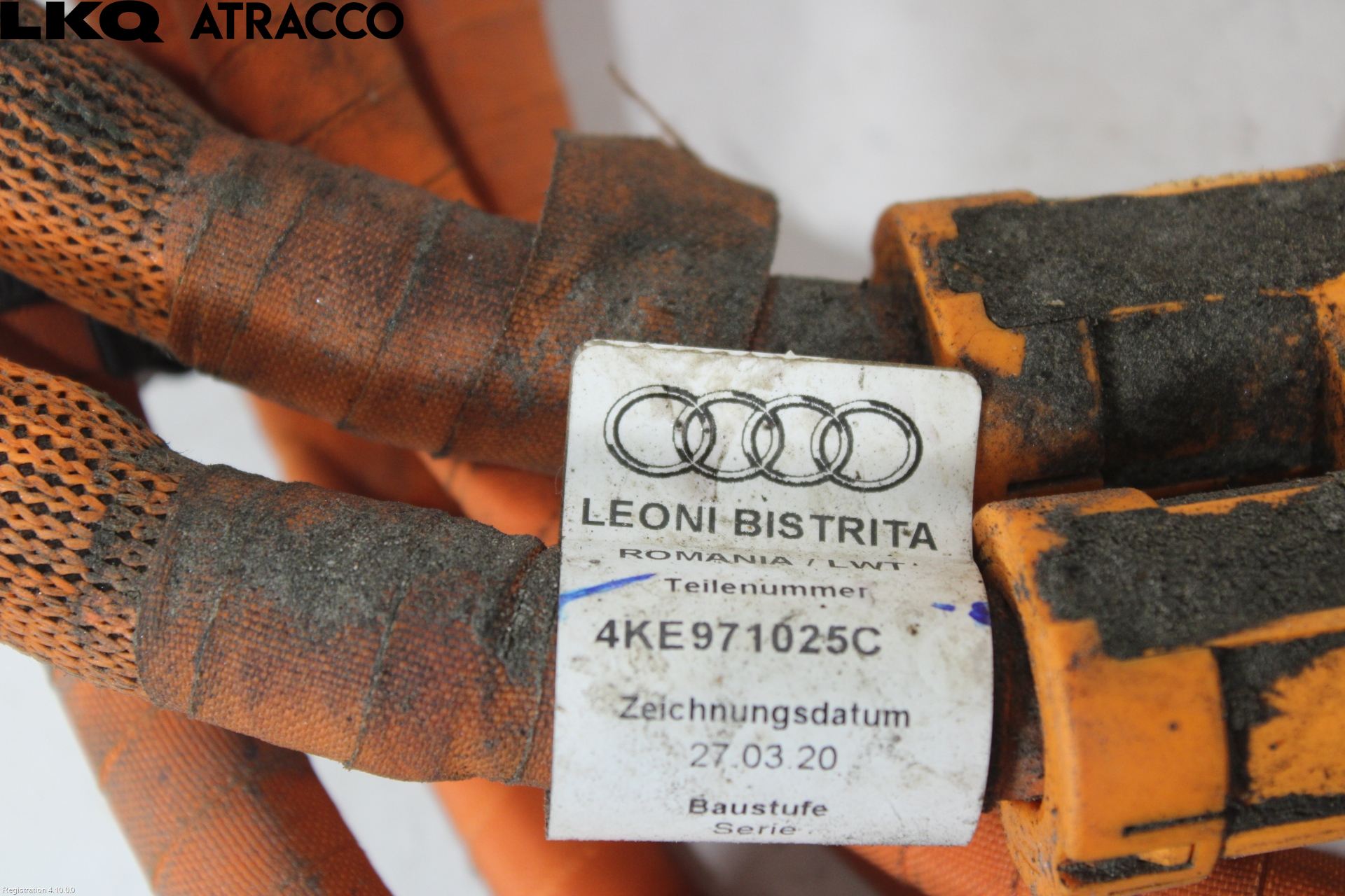 Audi E-TRON, S GE 19- Kabelhärva Högspänning