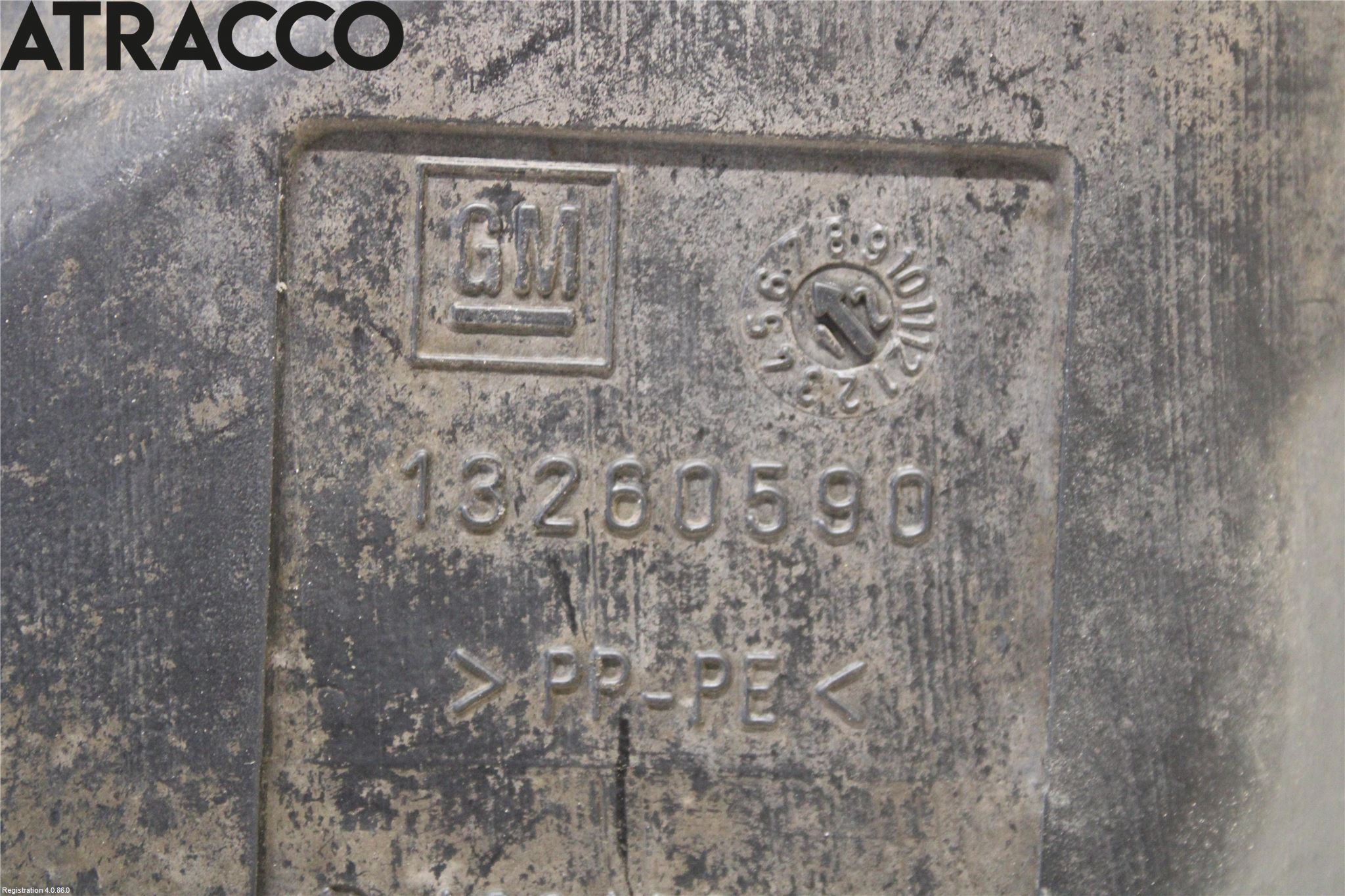 Opel ZAFIRA C 12-19 Spylerbeholder Frontrute-Lykte