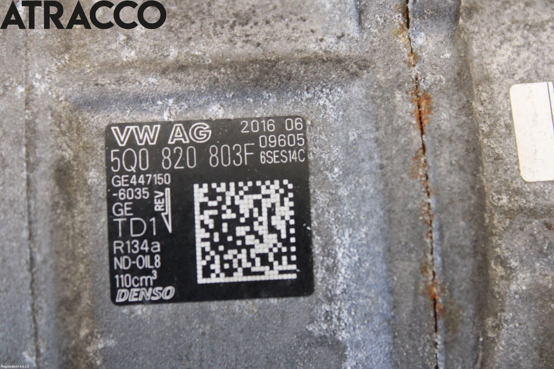 Volkswagen VW TRANSP/CARAVELLE (T6) 16-22 Varme Ac Kompressor