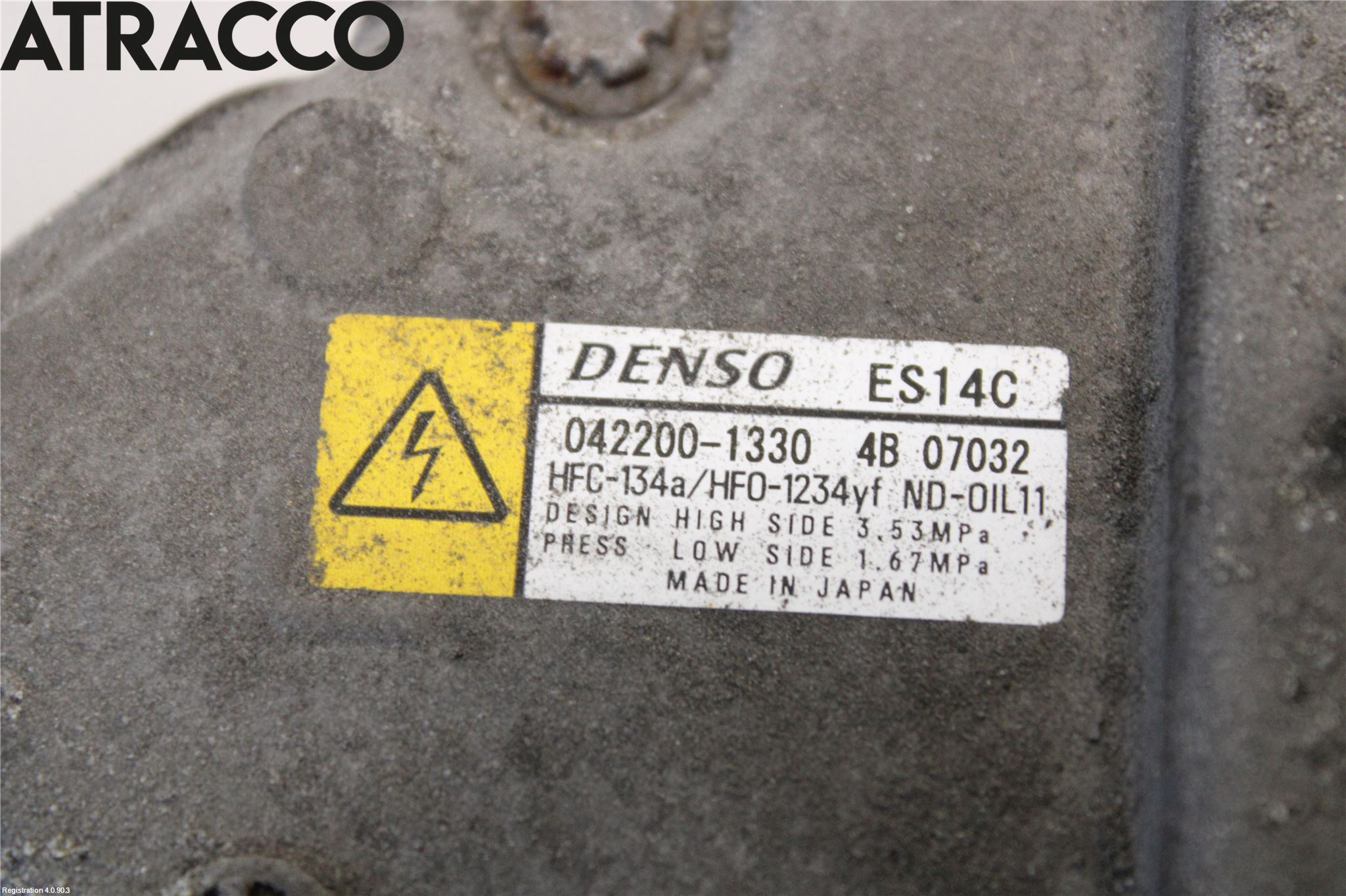 Toyota AURIS 13-19 Varme Ac Kompressor