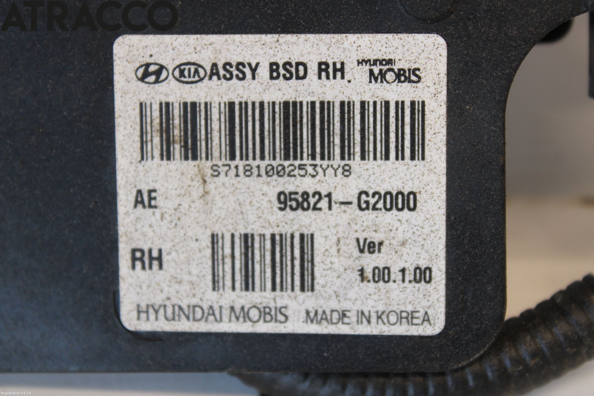Hyundai IONIQ AE 17-22 Sensor Kollisjonsbeskyttelse