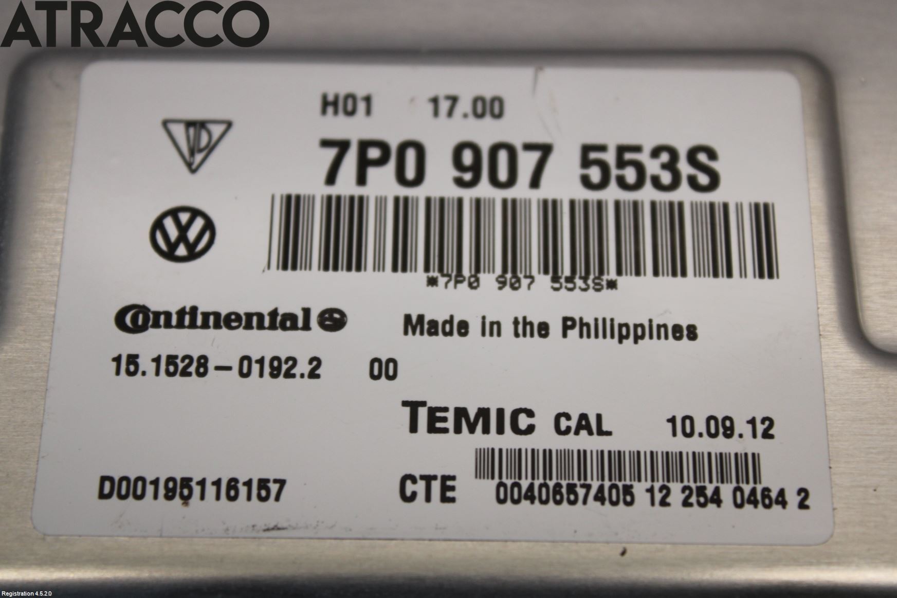 Porsche CAYENNE 03- Styreenhet Øvrig