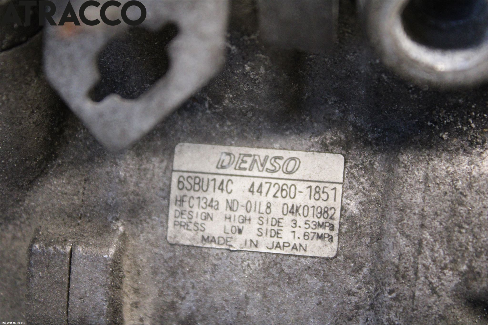 BMW 5 E60/61 Sed/Tou 02-10 Varme Ac Kompressor