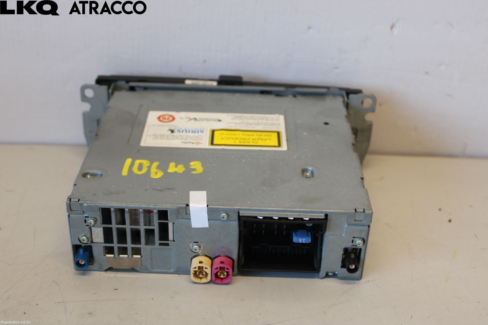 BMW X1 E84 10-15 Stereo Radio Med Cd