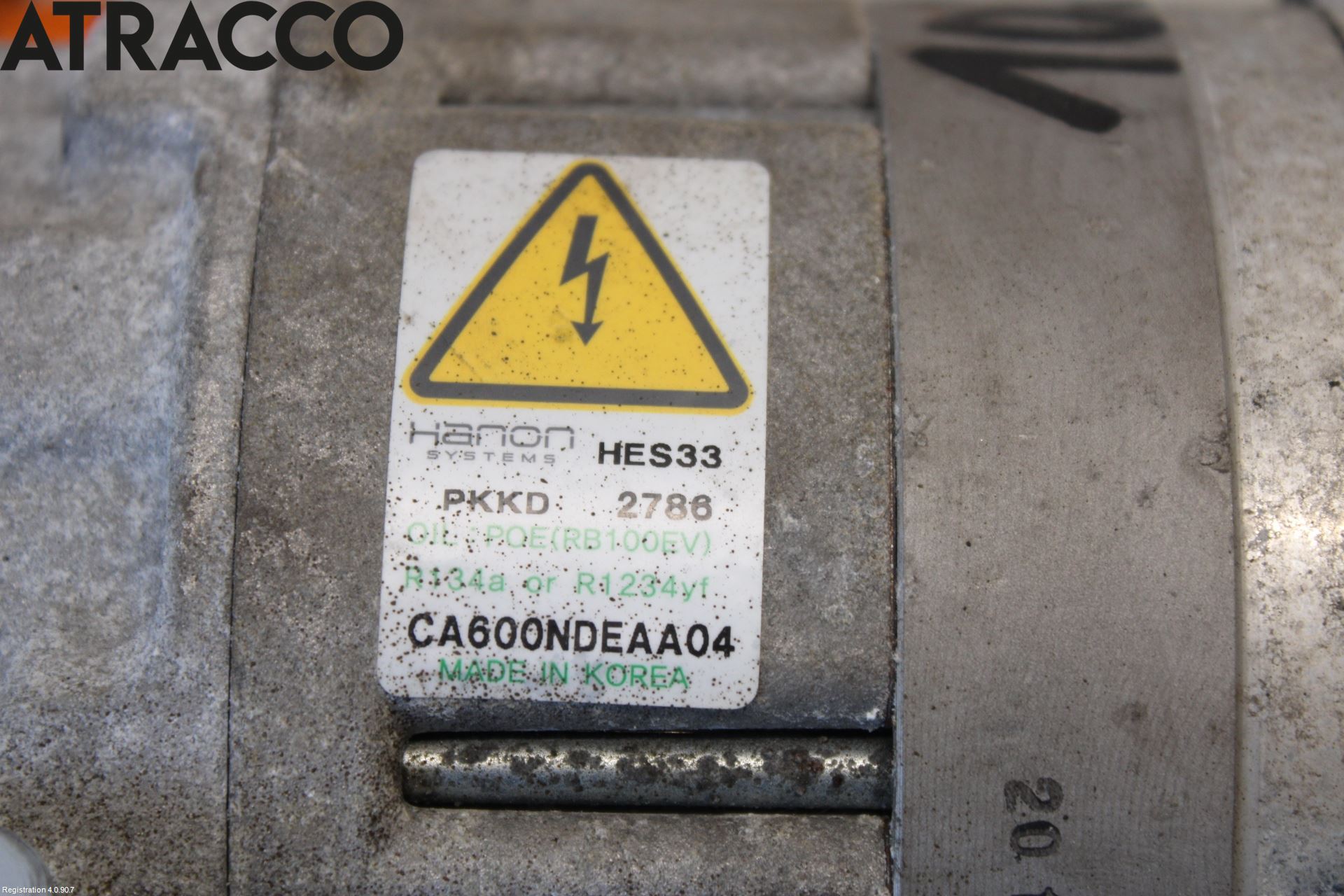 Kia NIRO (DE) 17-22 Varme Ac Kompressor