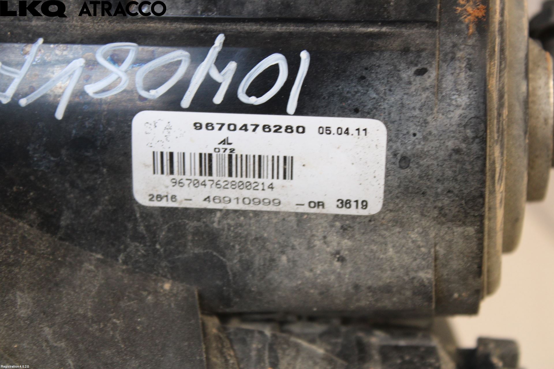 Peugeot 508 11-18 Frontlykt-Kurve-Tåkelys