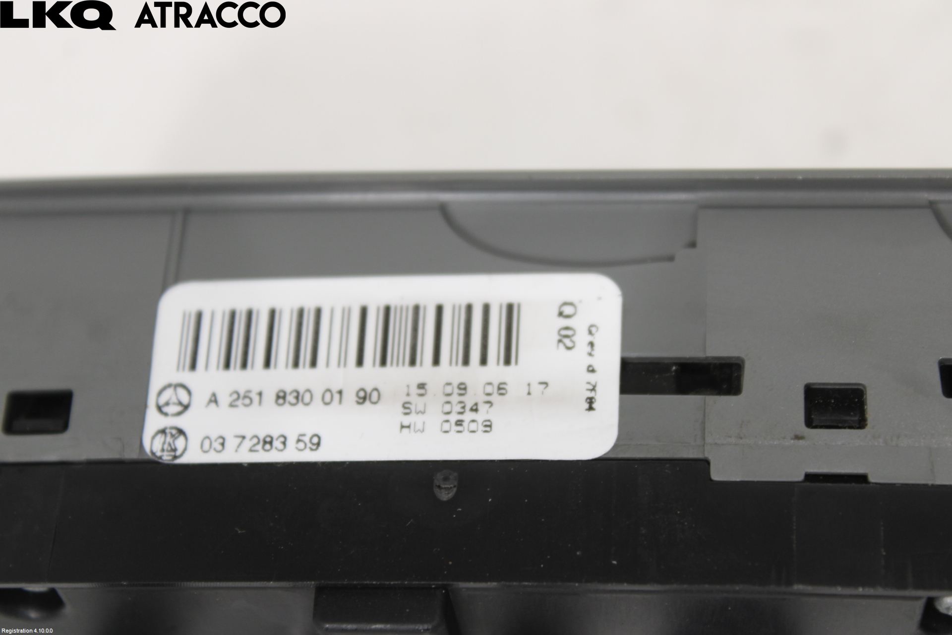 Mercedes-Benz MB R-KLASS (W251) 05-13 Bryter Vindusheis