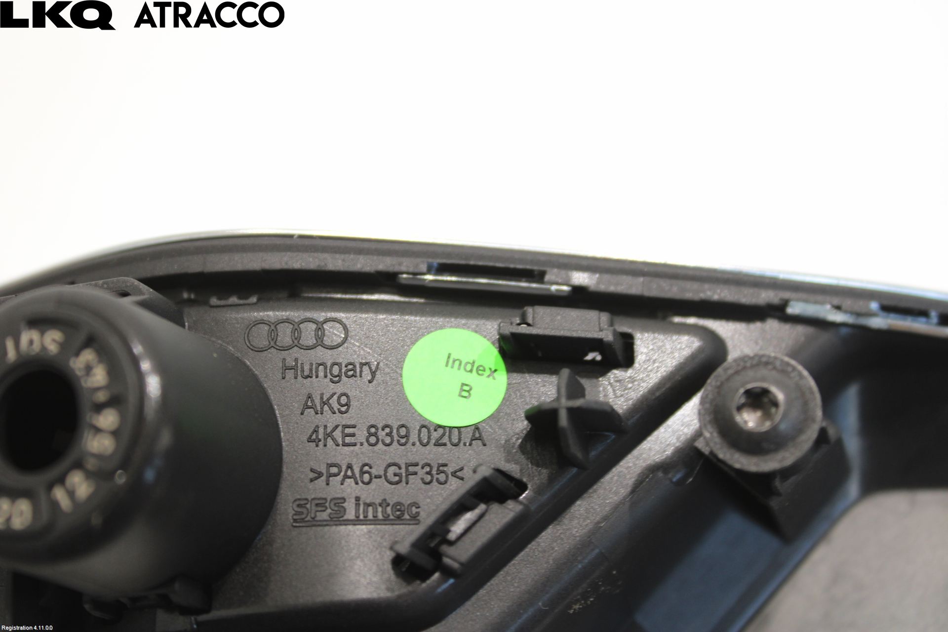 Audi E-TRON, S GE 19- Innr Dørhandtak H Indre