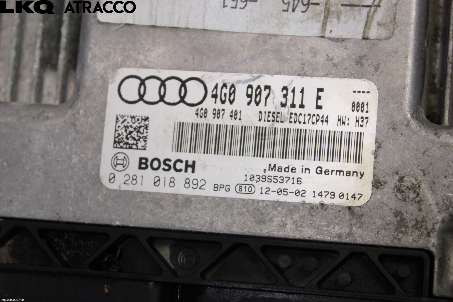 Audi A6 ALLROAD 12-18 Styreenhet Dieselpumpe