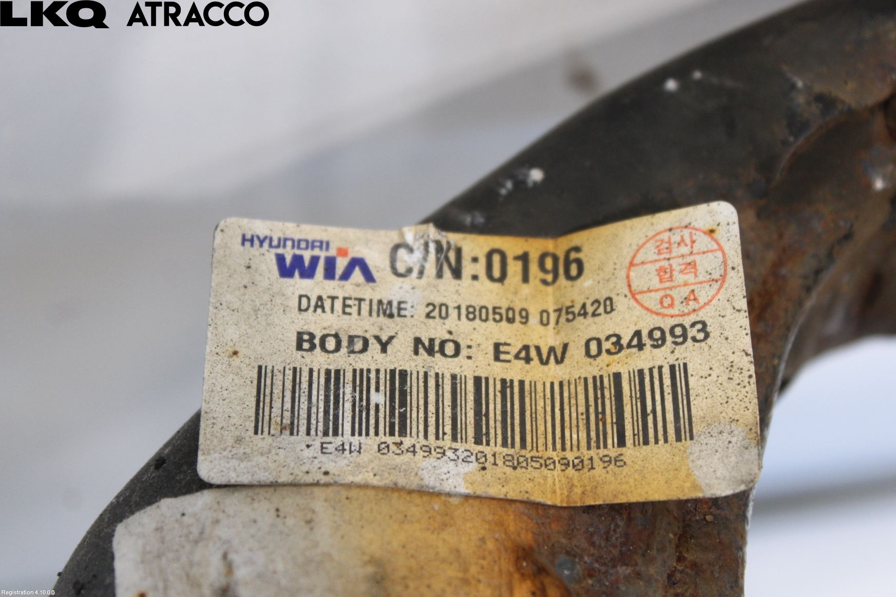 Kia SOUL 09- Forstillingsbjelke(Tvergående)