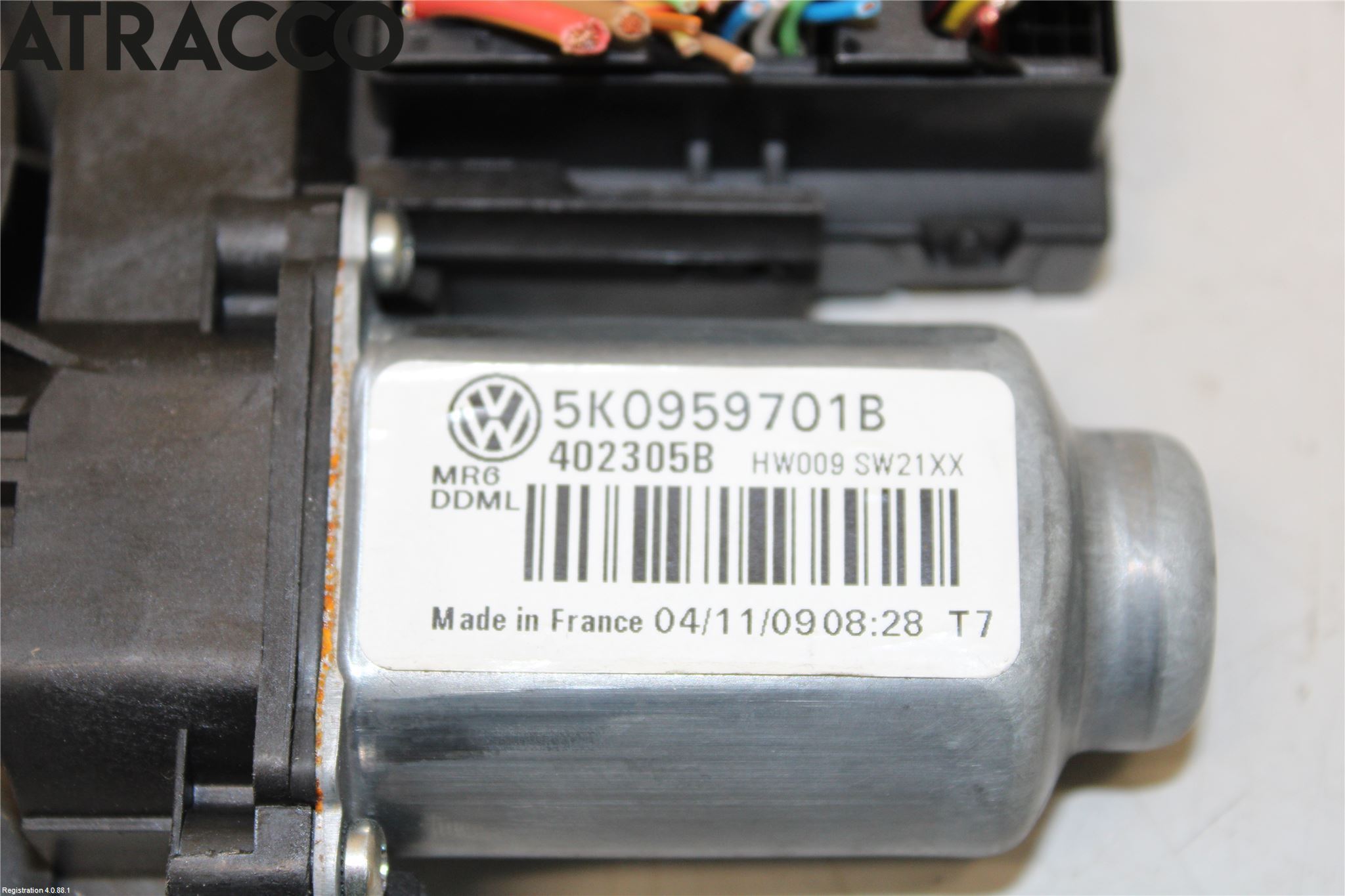 Volkswagen VW GOLF VI 09-13 Vindusheismotor