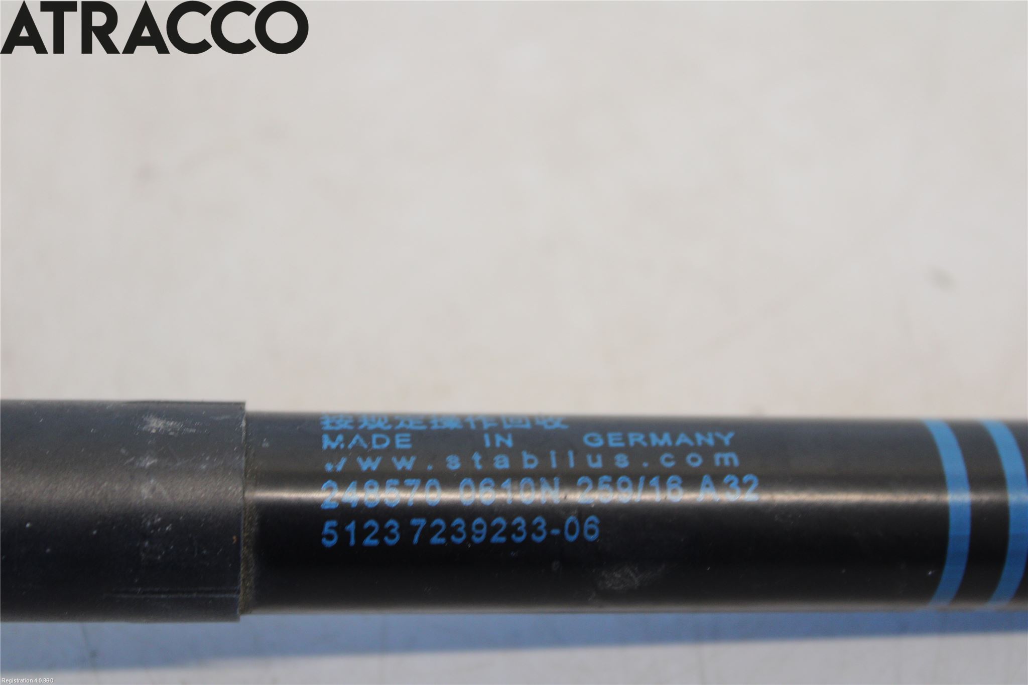 BMW 3 GT F34 13-19 Panser Demper-Gassfjær