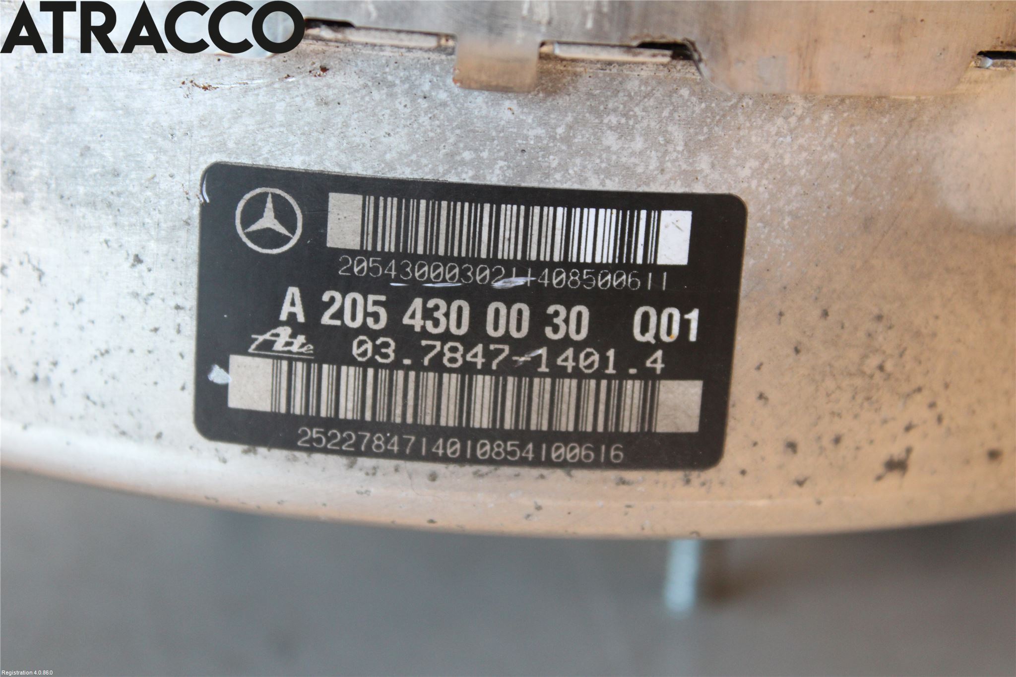 Mercedes-Benz MB C-KLASS (W205) 14-21 Bremseservo