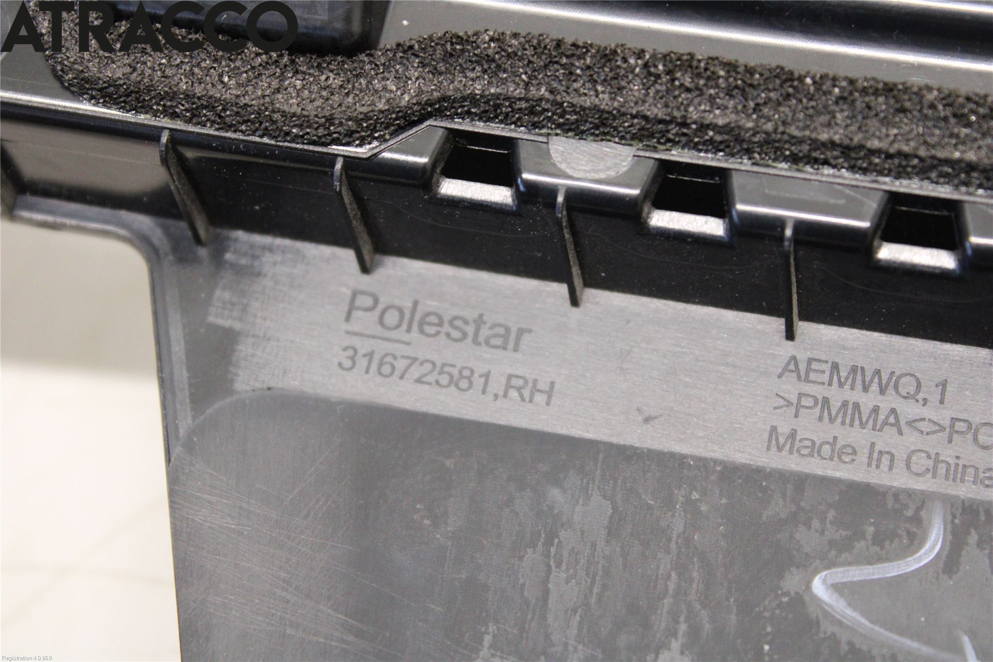 Polestar 2 20- Dør Dekorlist Hf