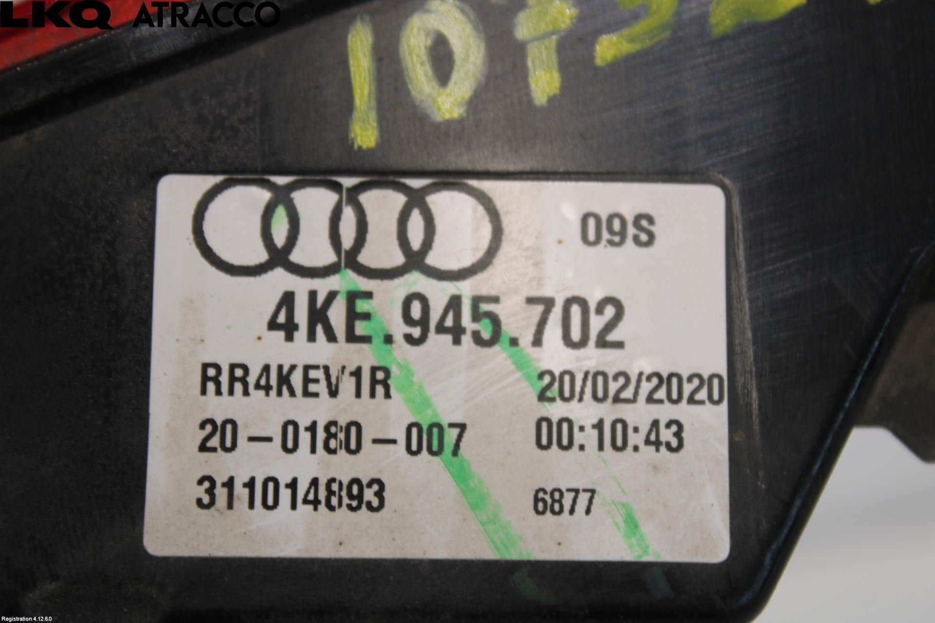 Audi E-TRON, S GE 19- Refleks Bak