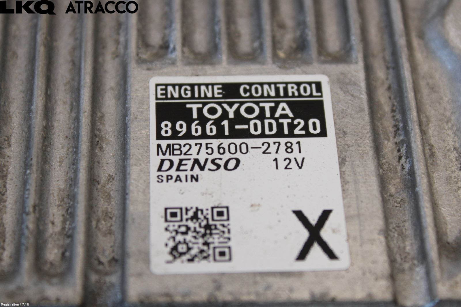 Toyota YARIS XP130 15-20 Styreenhet Innsprøytning