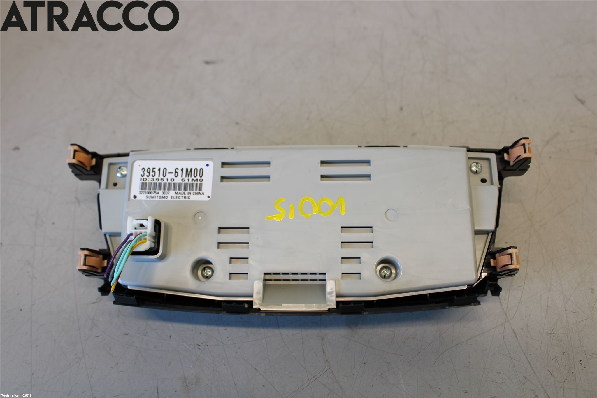 Suzuki SX4 S-CROSS 14-21 Varme Ac Betjening-Display