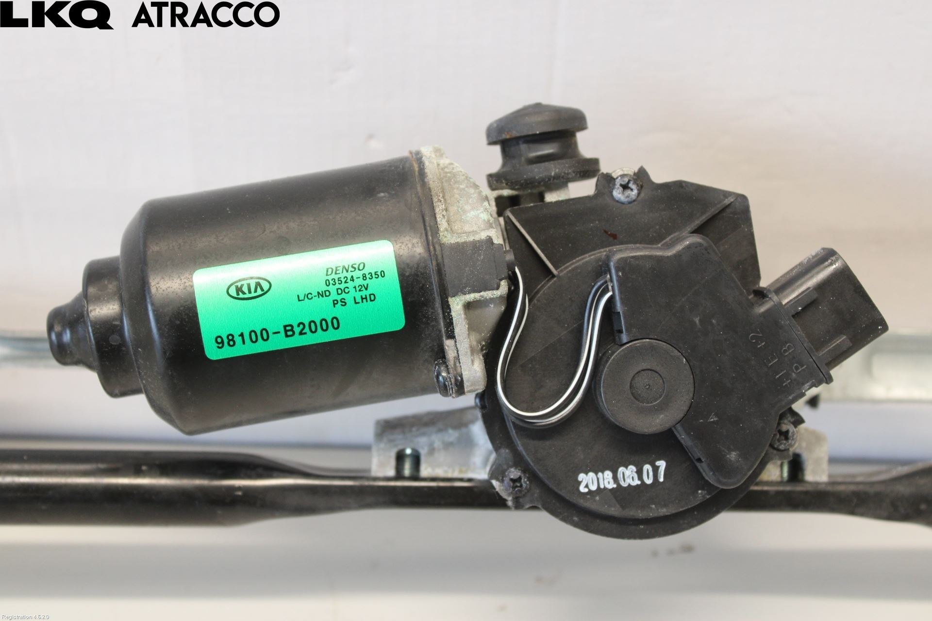 Kia SOUL 09- Viskermotor Frontrute