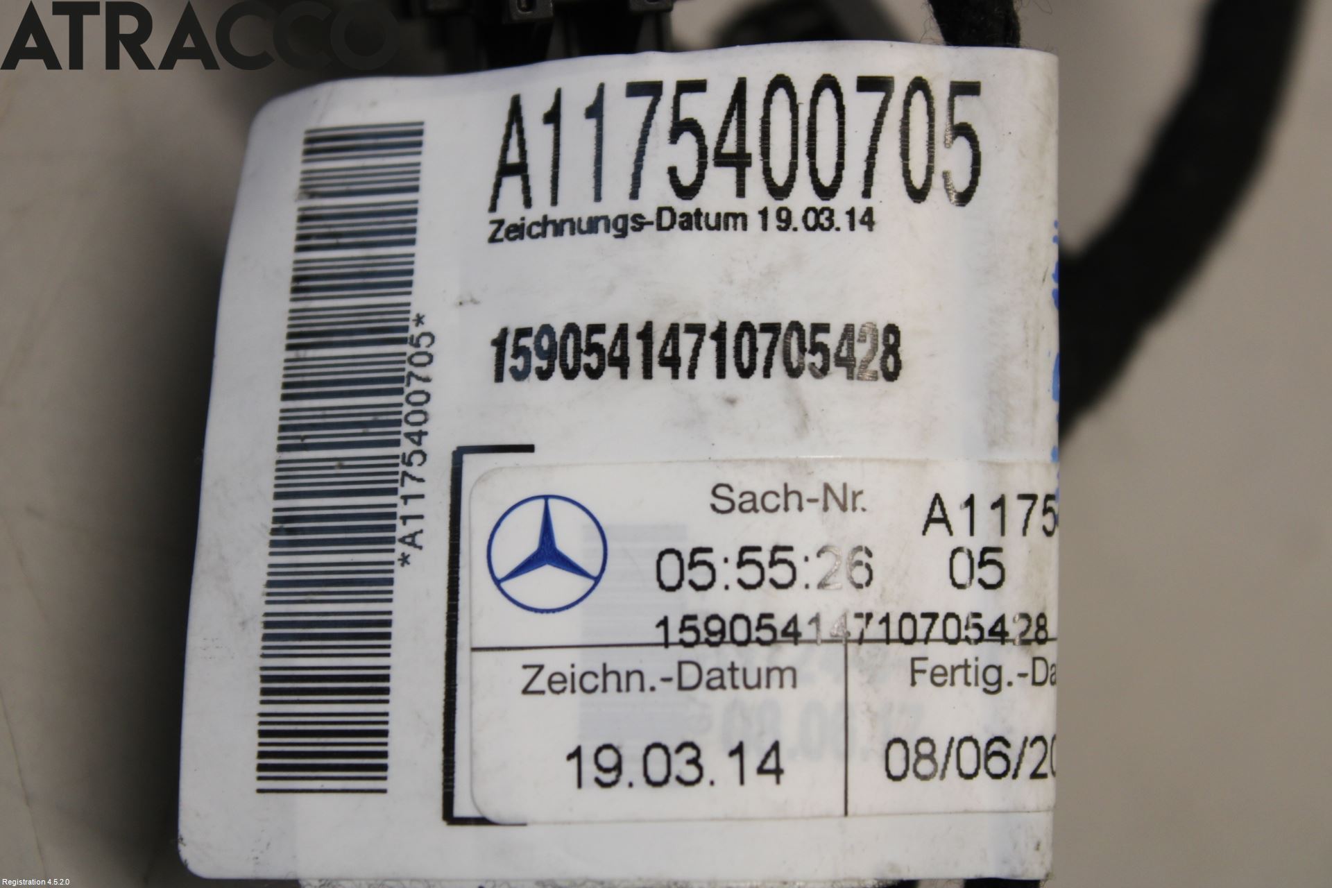 Mercedes-Benz MB CLA-KLASS (C117/X117) 13-19 Ledningsnett